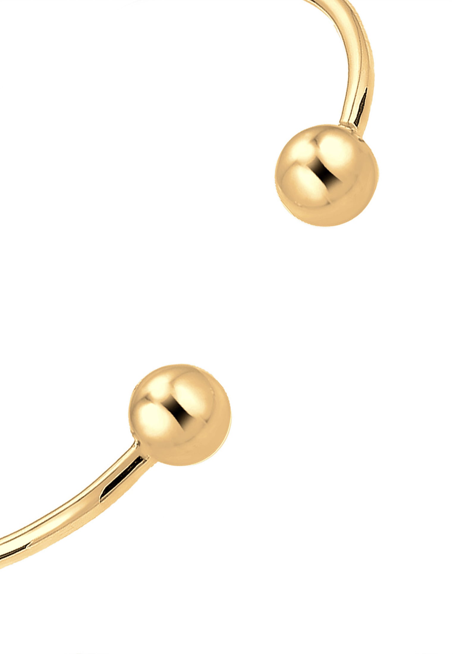 Elli Armreif »Armband Elli Armband Kugel Ball Geo Bangle Basic 925 Sterling Silber«