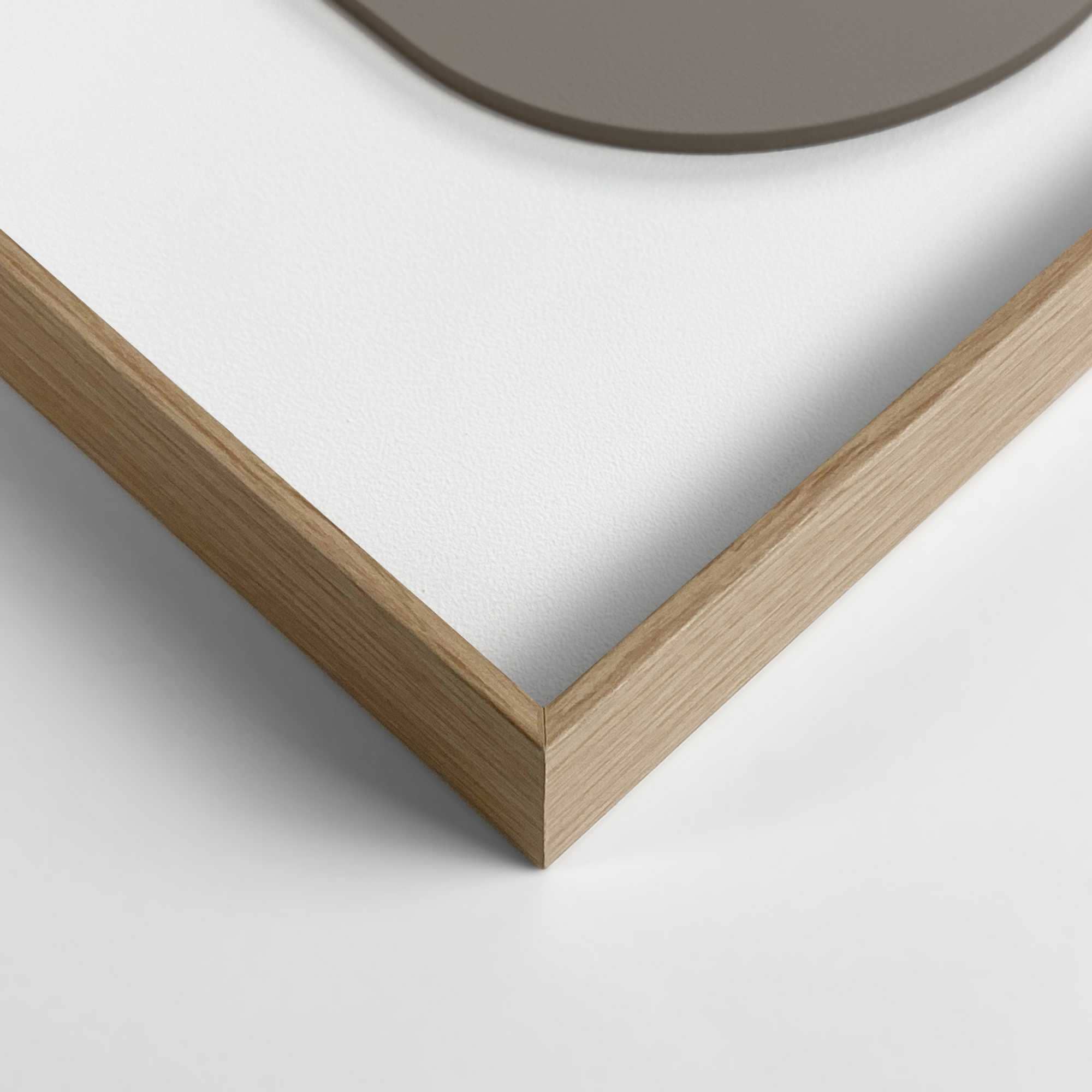 Reinders! Wandbild »Sculpted Silence«, Wohnzimmer - Beige - MDF - Abstrakt - 50x70 cm