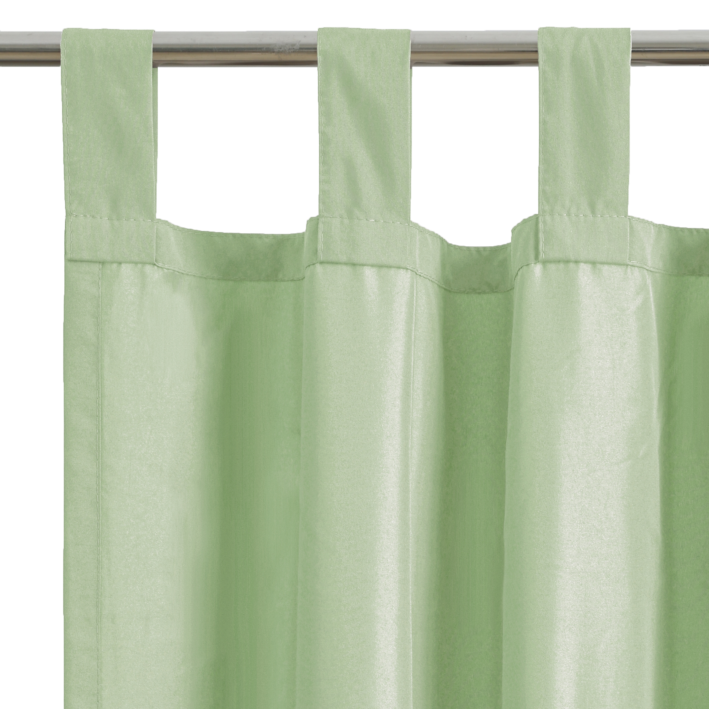 OTTO home Vorhang »Raja mit Schlaufen, 2er Pack, blickdicht, Topseller« Schlaufen 2 Stk. tlg. 2er-Set, Bestseller, einfarbig, modern, pflegeleichte Mikrofaser