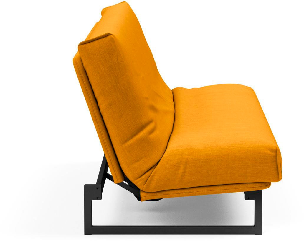 INNOVATION LIVING ™ Schlafsofa »Fraction Dauerschlaffunktion, schlicht und elegant, Industriedesign«, bequem, Rückenlehne 3-fach verstellbar