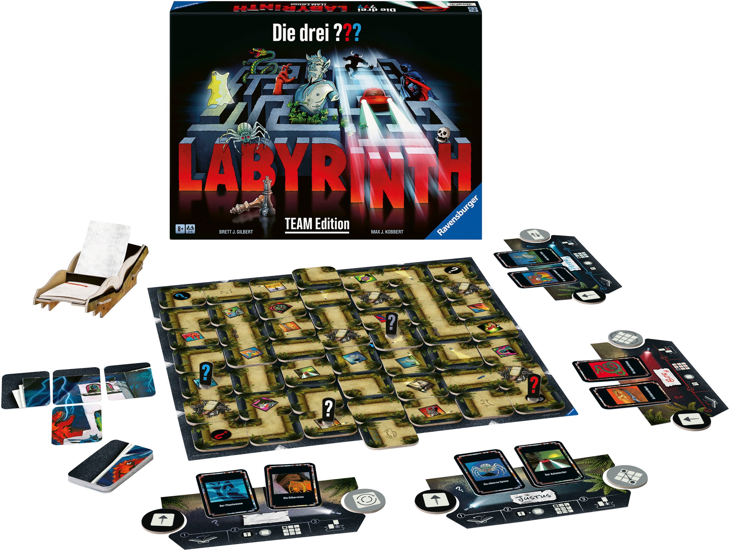 Ravensburger Spiel »Die drei ??? Labyrinth - Team Edition«, Made in Europe