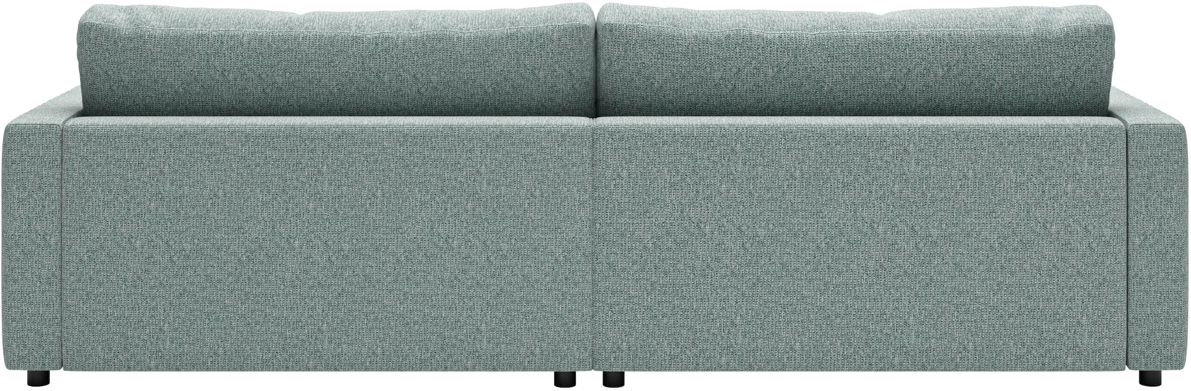 Home affaire Ecksofa »Ecksofa Jiro, L-Form, große Sitztiefe, Breite 265 cm« lose Sitz- & Rückenkissen, weicher Polsteraufbau, komfortabel & modern