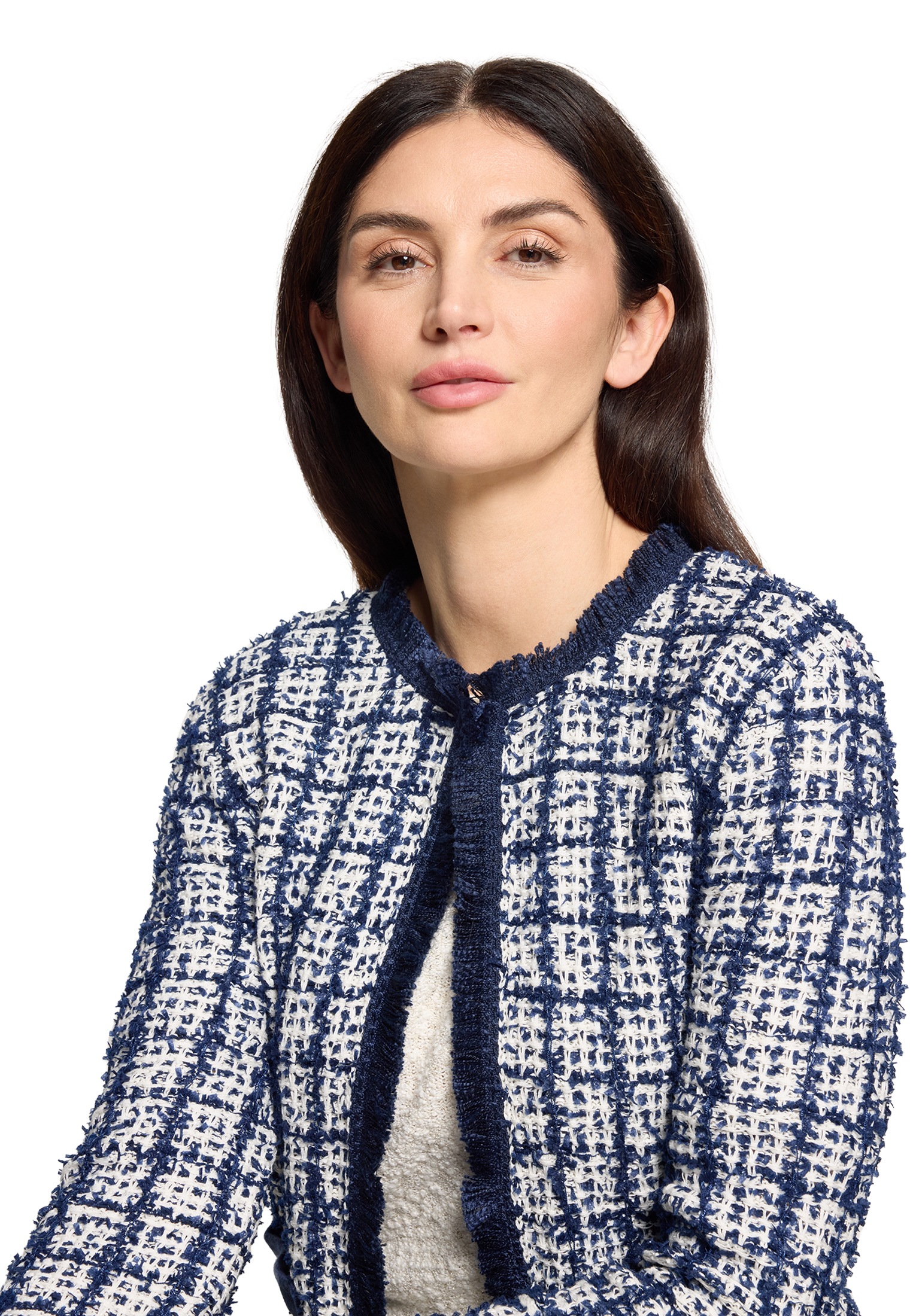 Betty&Co Cardigan »Strick-Cardigan mit Fransen«