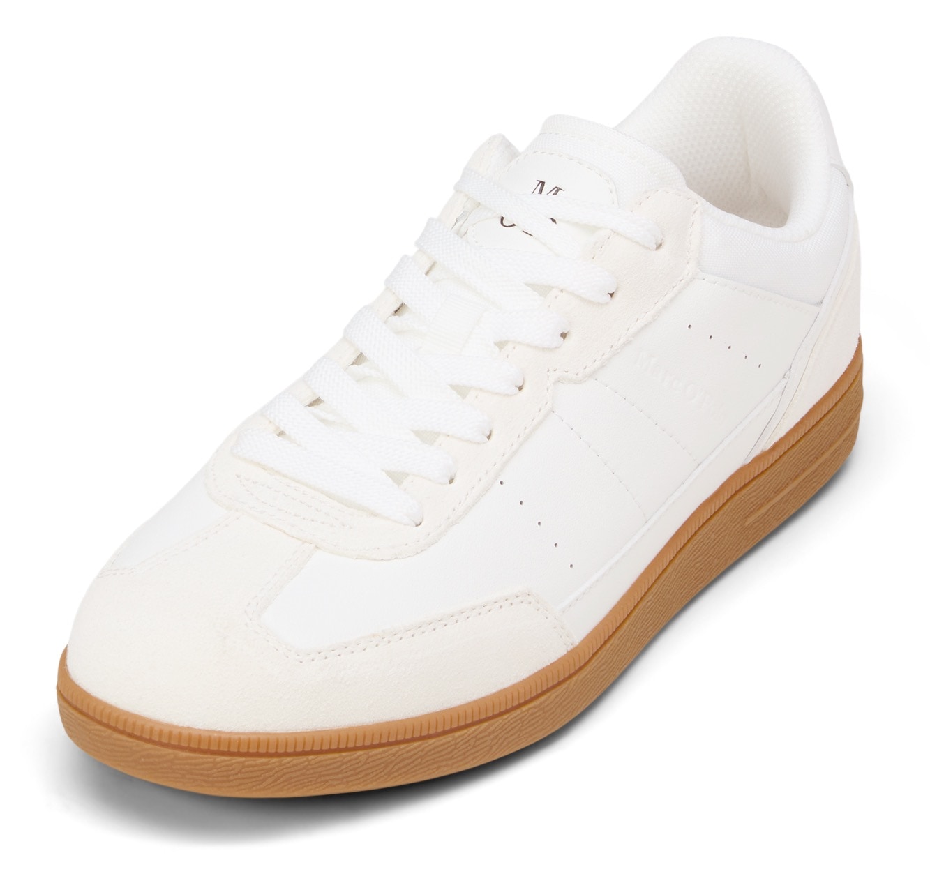 Marc O'Polo Sneaker »Charlie«  Schnürschuh, Halbschuh, Casual-Sneaker mit honigfarbener Laufsohle