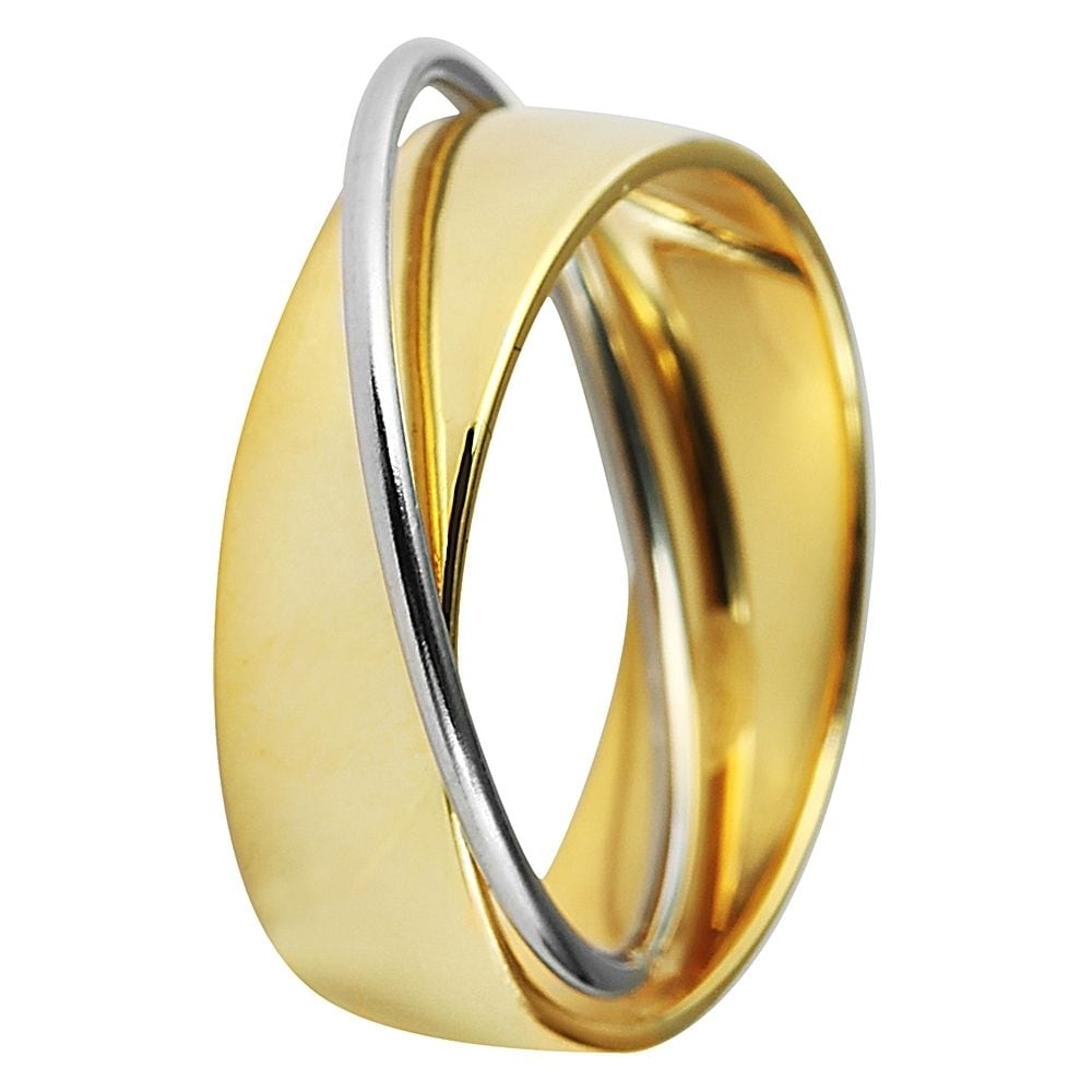 Adelia´s Fingerring »Damen Ring aus Edelstahl«