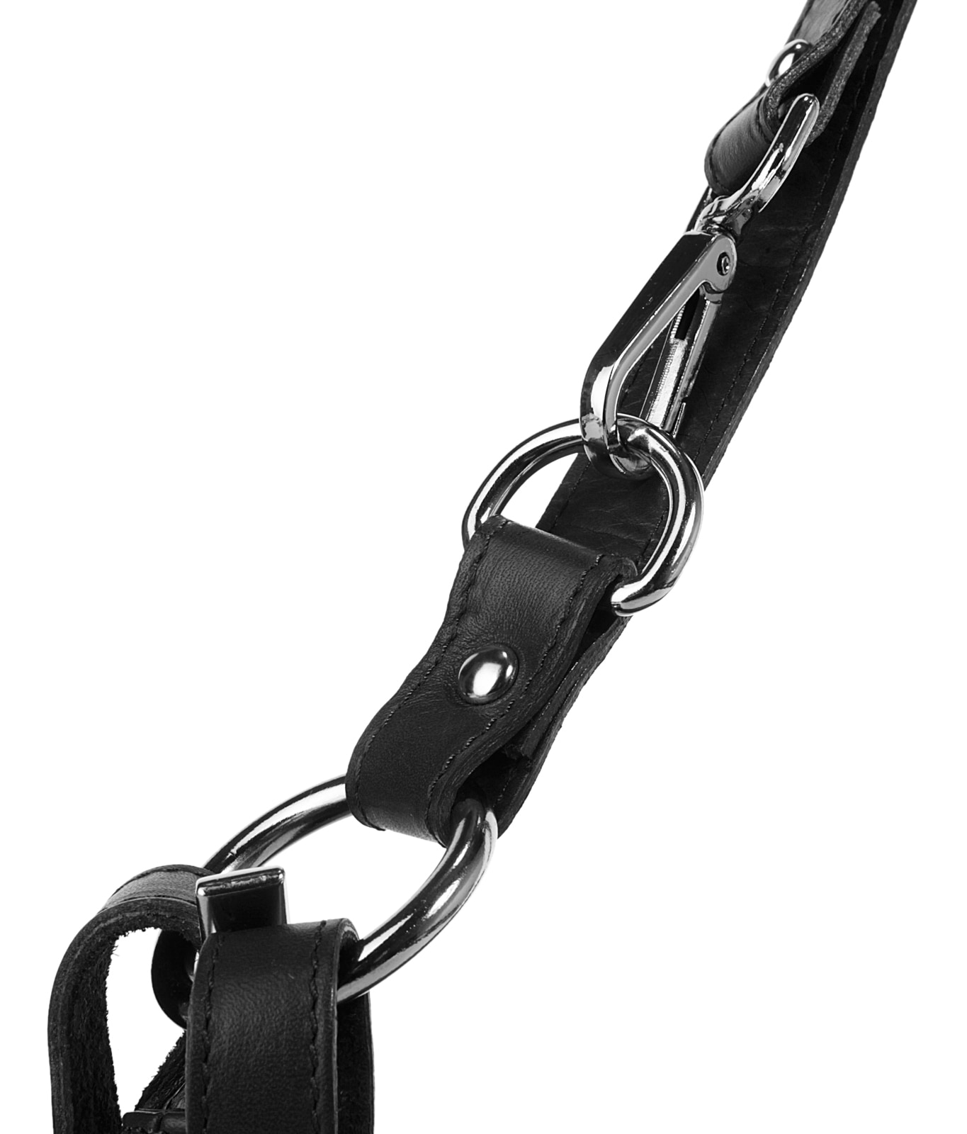 Samantha Look Umhängetasche echt Leder, Made in Italy