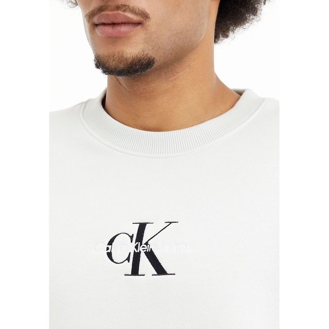 Calvin Klein Jeans Sweatshirt »MONOGRAM LOGO CREW NECK« online bei OTTO
