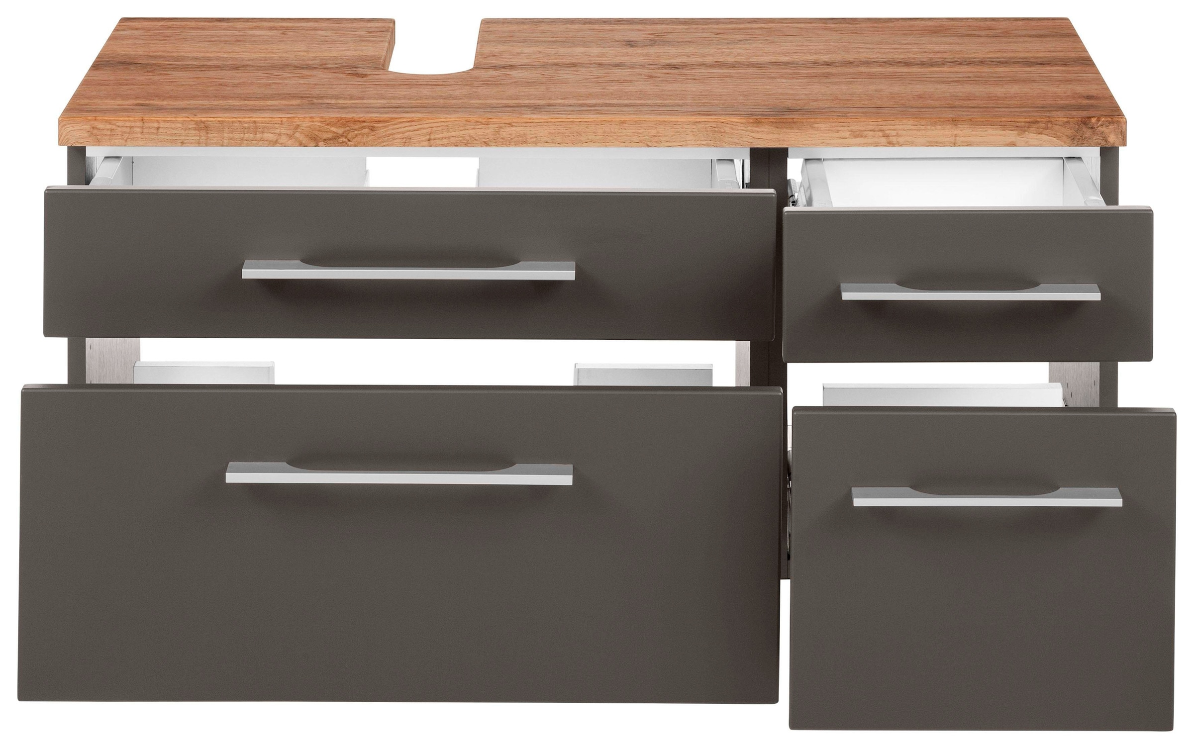 welltime Waschbeckenunterschrank »Davos«, Breite 90 cm