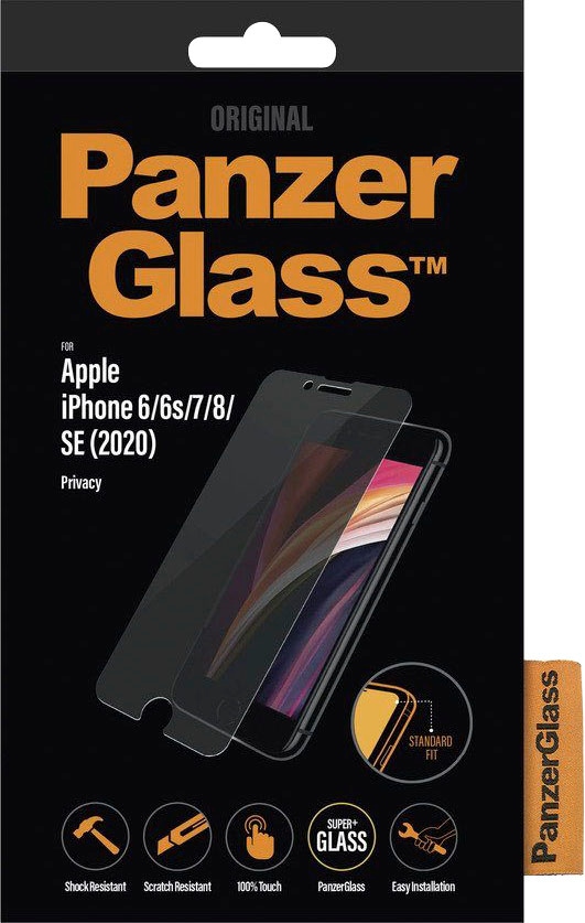 PanzerGlass Displayschutzglas »Privacy für Apple iPhone 6/7/8/SE (2020)«, für Apple iPhone 6/6s/7/8/SE (2020)