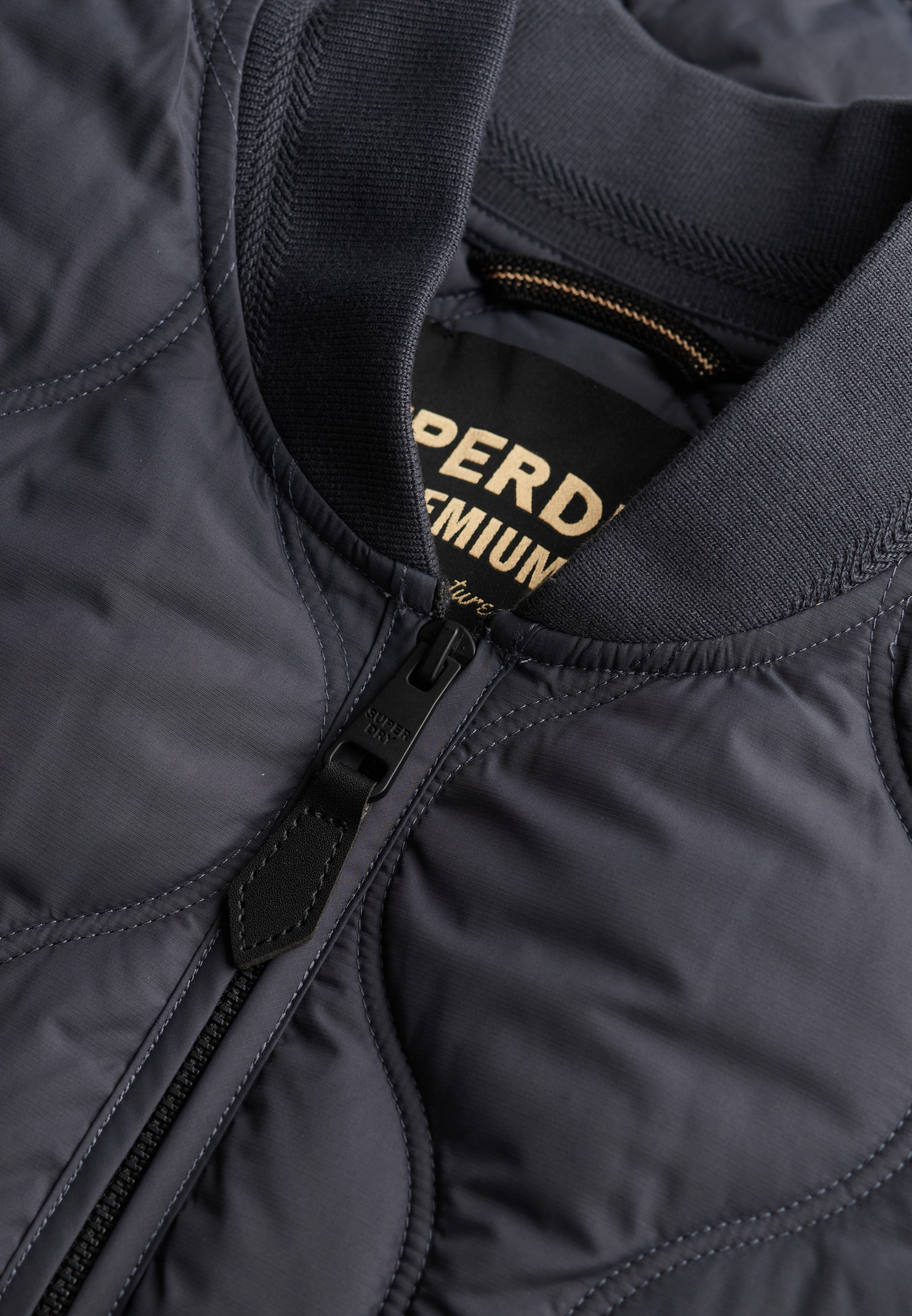 Superdry Steppjacke »SHORT QUILTED LINER JACKET«, ohne Kapuze