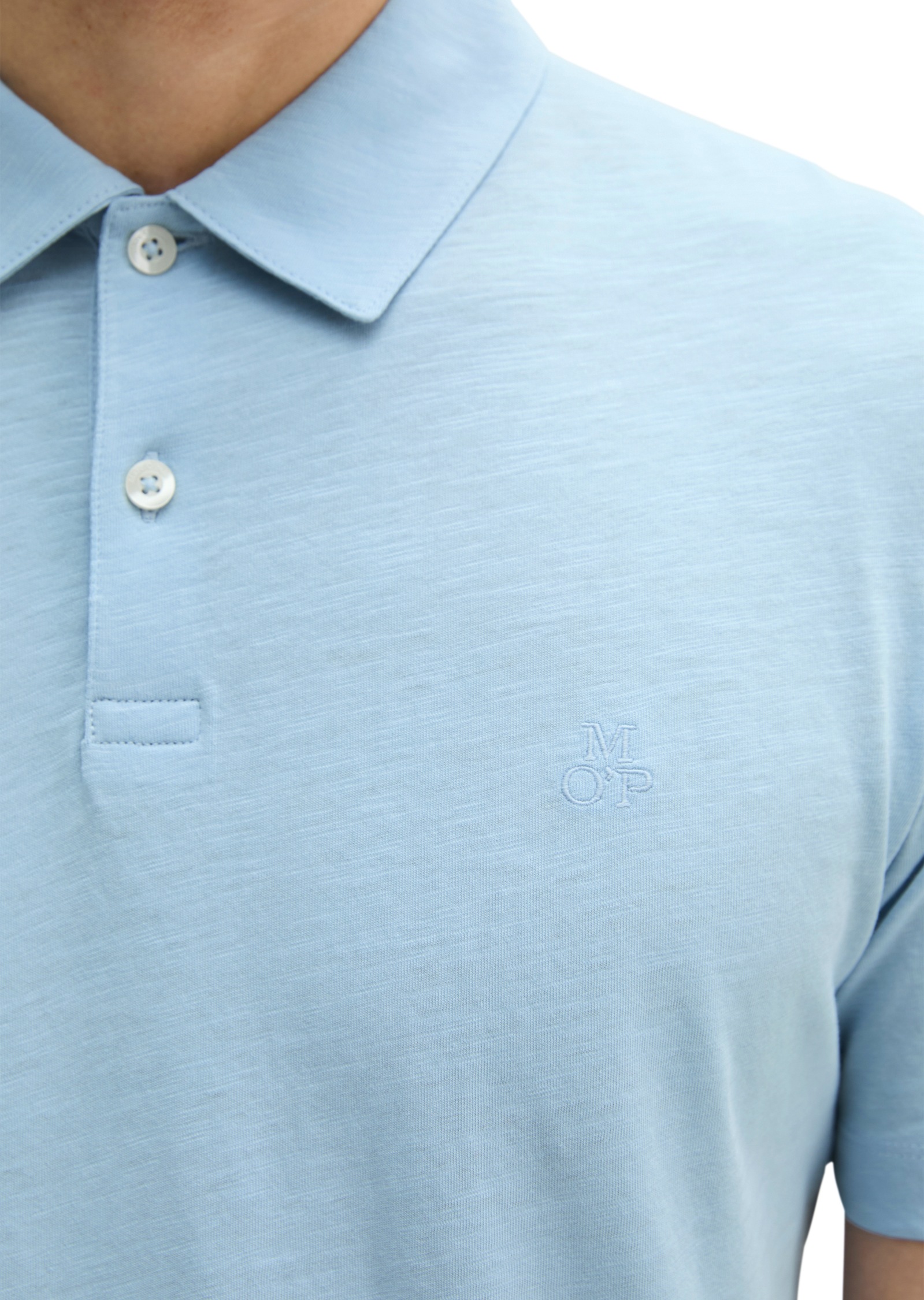 Marc O'Polo Poloshirt Jersey slim aus reiner Bio-Baumwolle