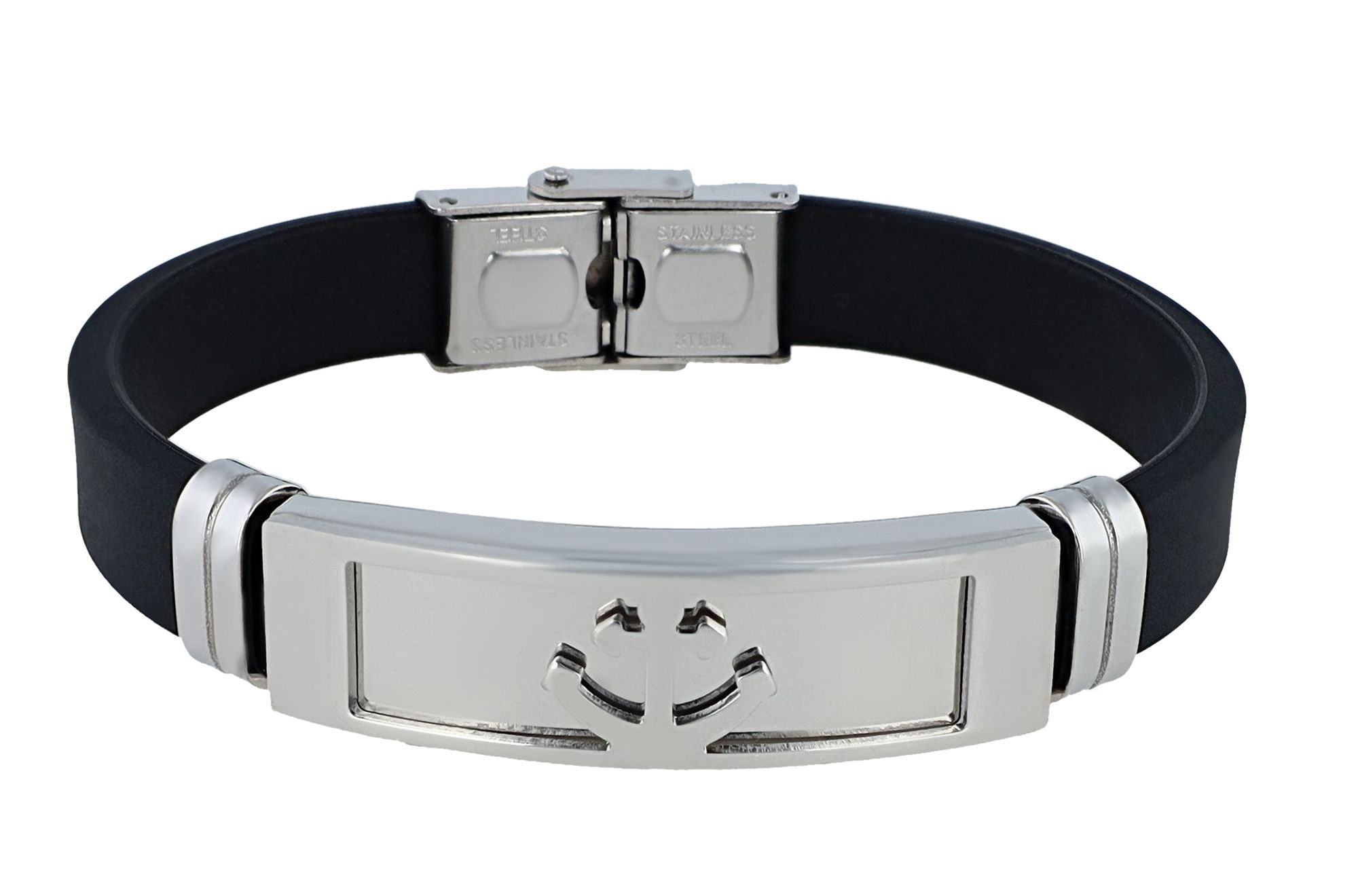 Adelia´s Armband »Unisex Armband aus Silikon 21 cm«