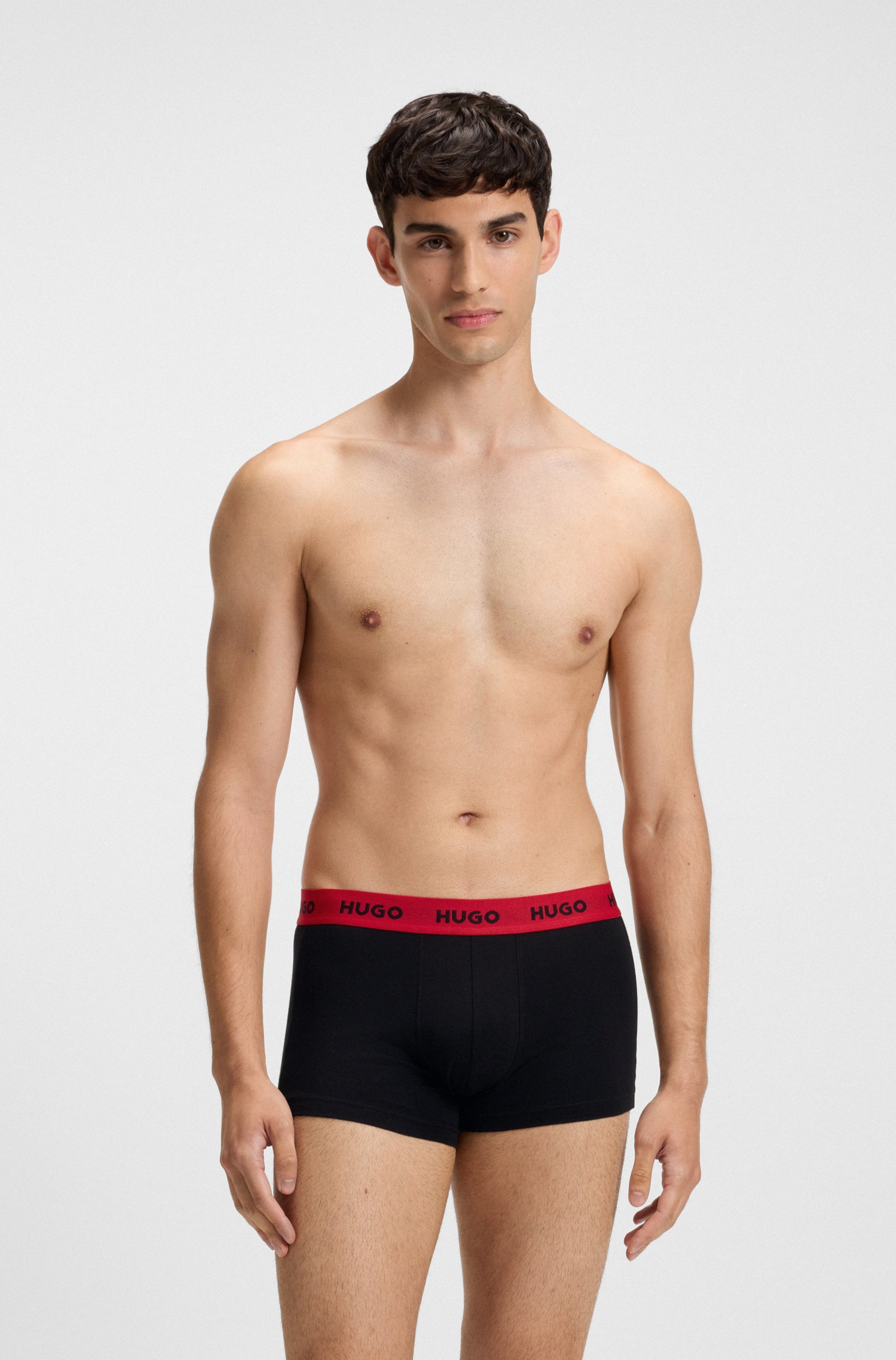 HUGO Underwear Trunk »TRUNK TRIPLET PACK« Packung, 3er Pack, 