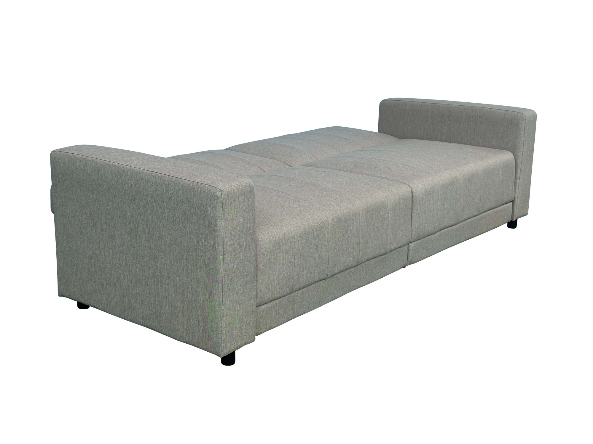 Dorel Home 3-Sitzer »Allie II Schlafsofa 225 cm«, Bett-Funktion (108/190cm), Rückenlehne 2-teilig, mit Steppung