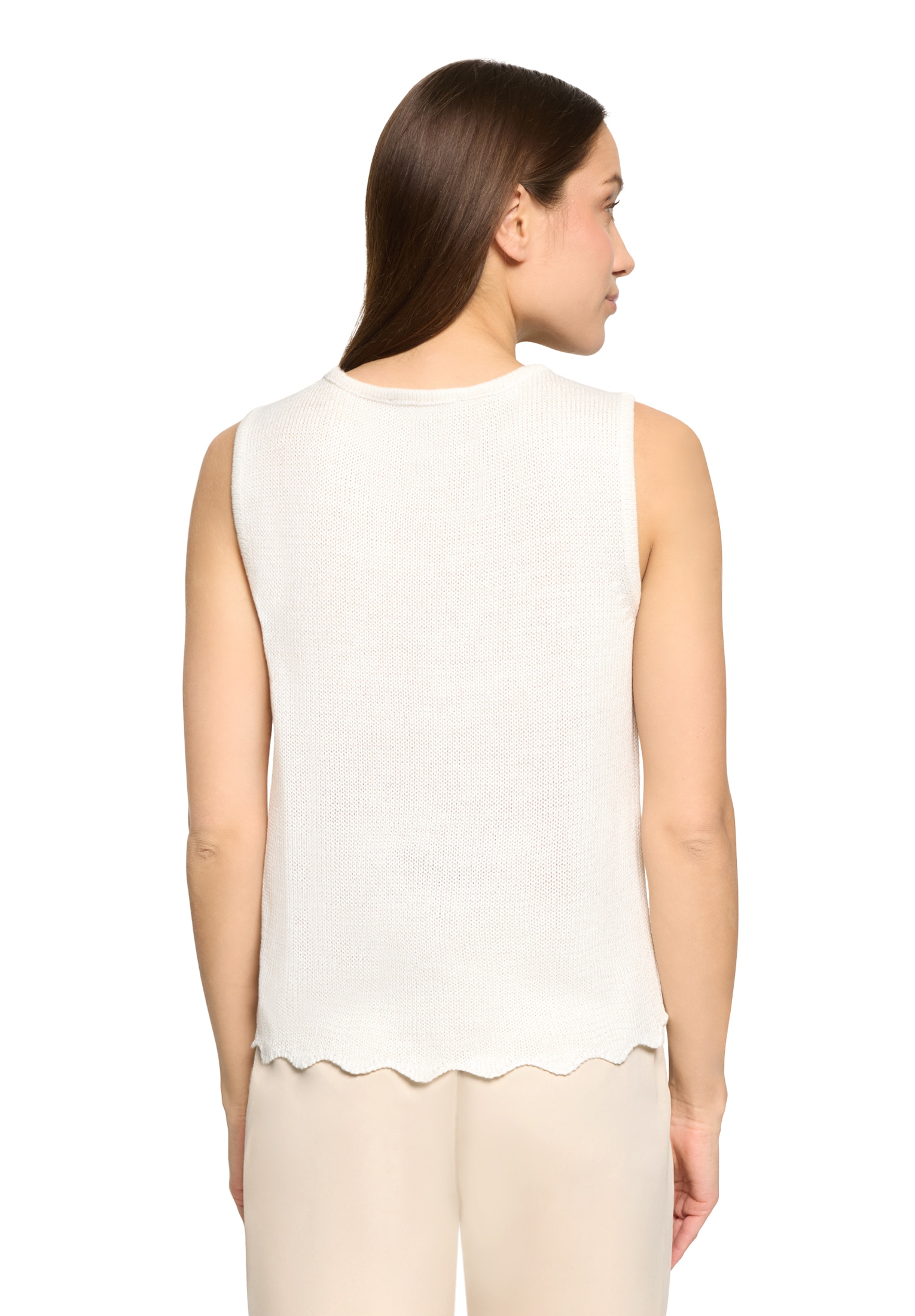 Betty Barclay Kurzarmpullover »Strick-Top ohne Arm«