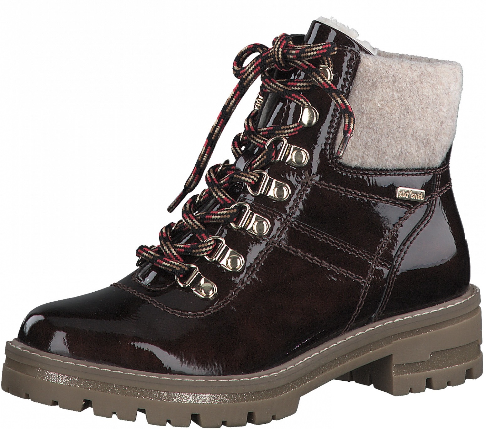 Jana Winterboots, mit Karomuster am Schaft