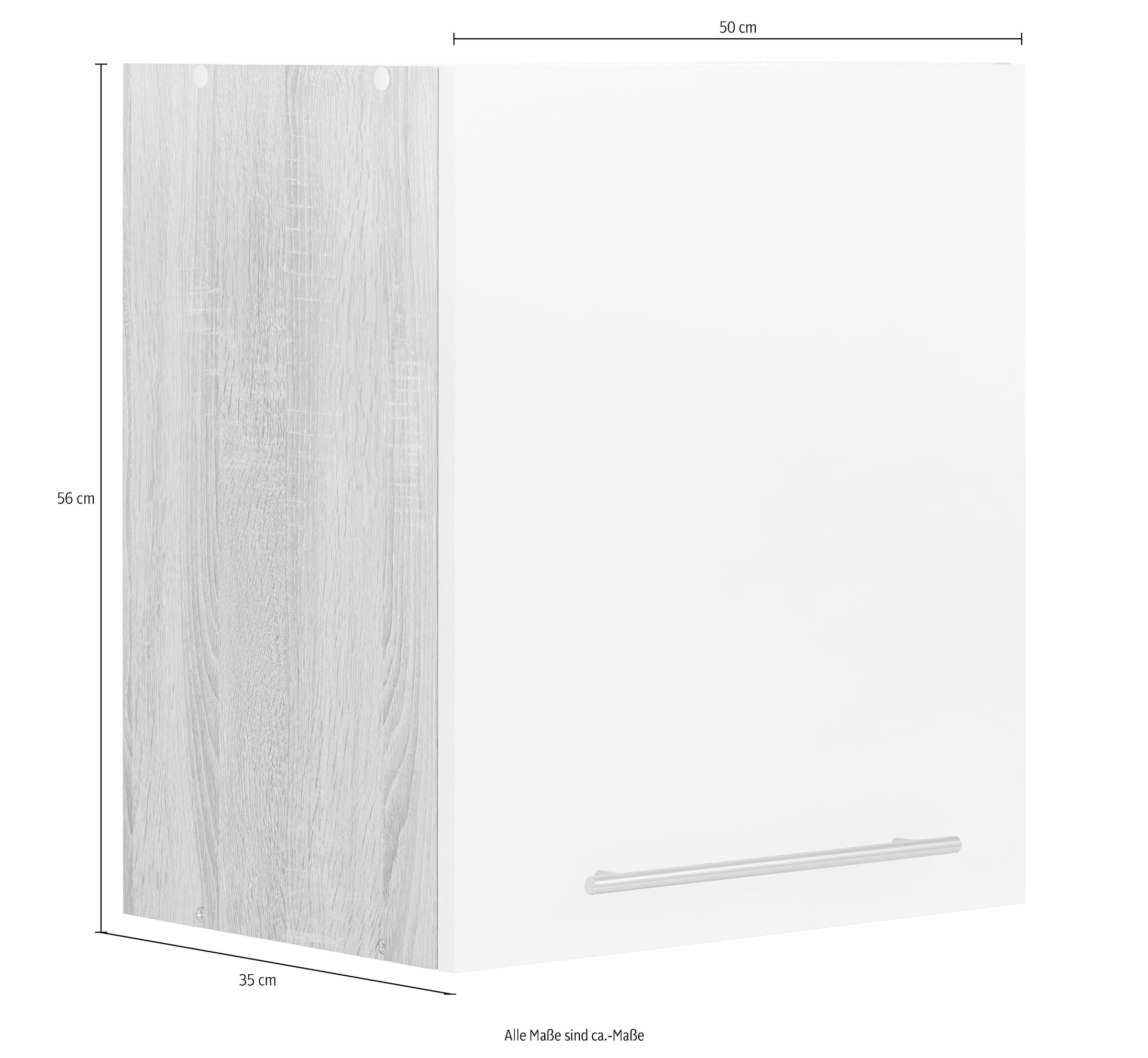 wiho Küchen Hängeschrank »Flexi2«, Breite 50 cm