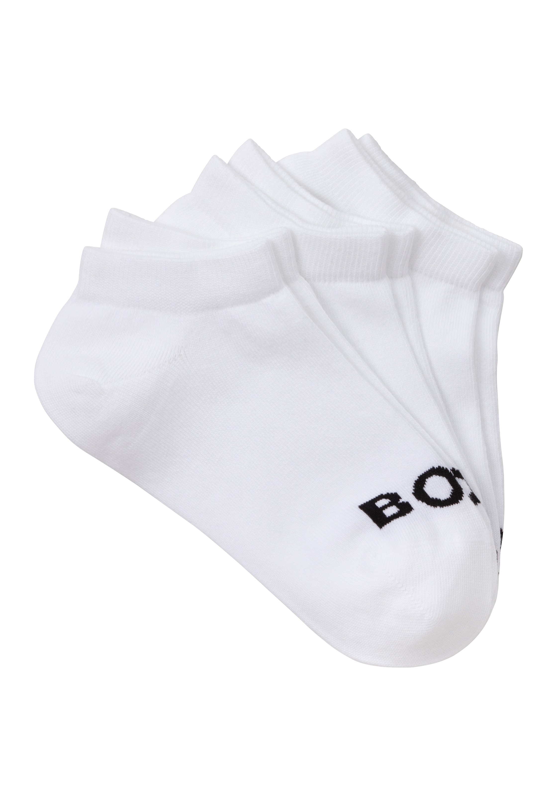 Sneakersocken »3P AS Logo CC W«, (Packung, 3er), mit BOSS Logoschriftzug