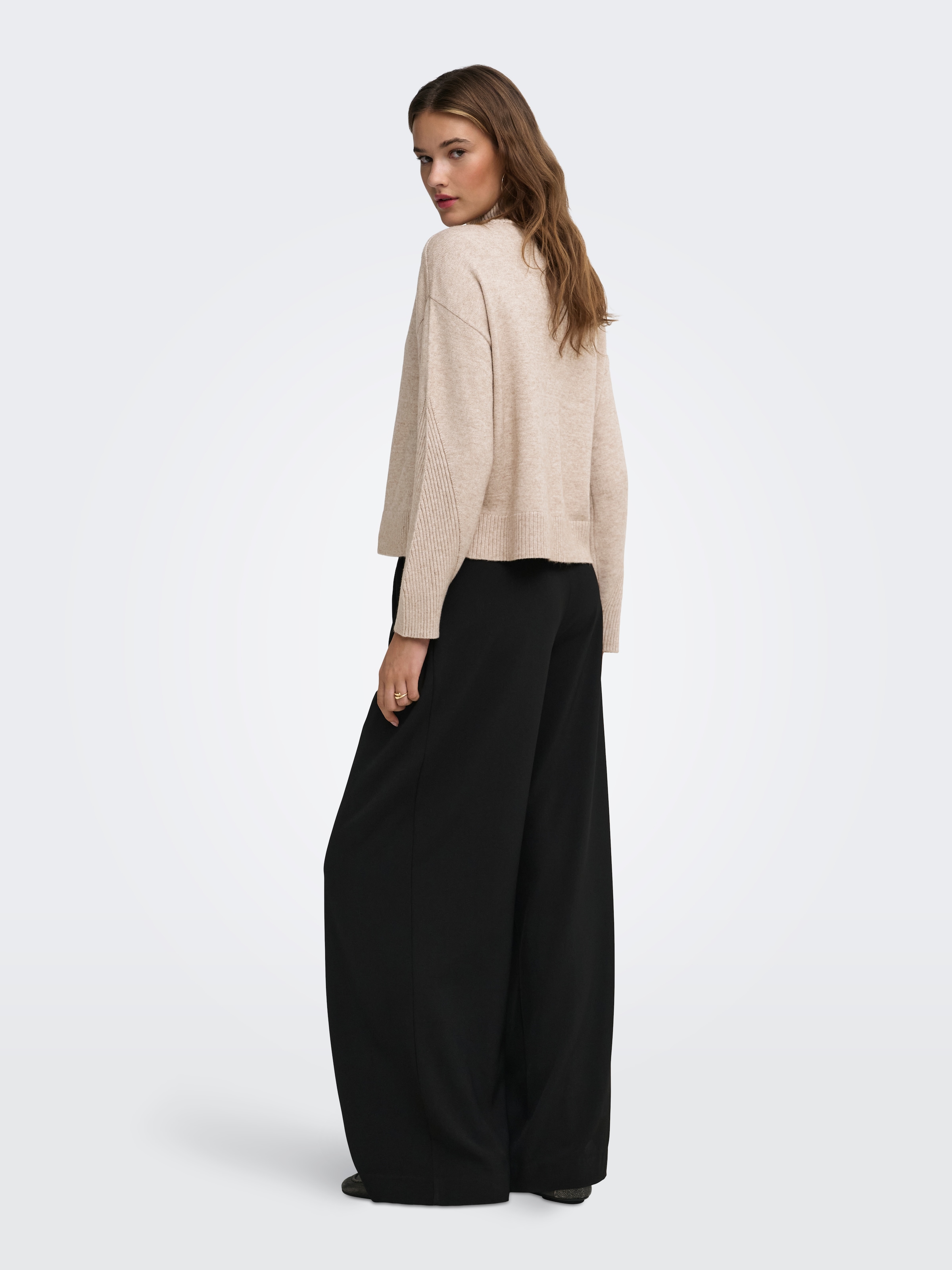 ONLY Stehkragenpullover »ONLPRINCESS LS HIGHNECK KNT« Viskosemischung