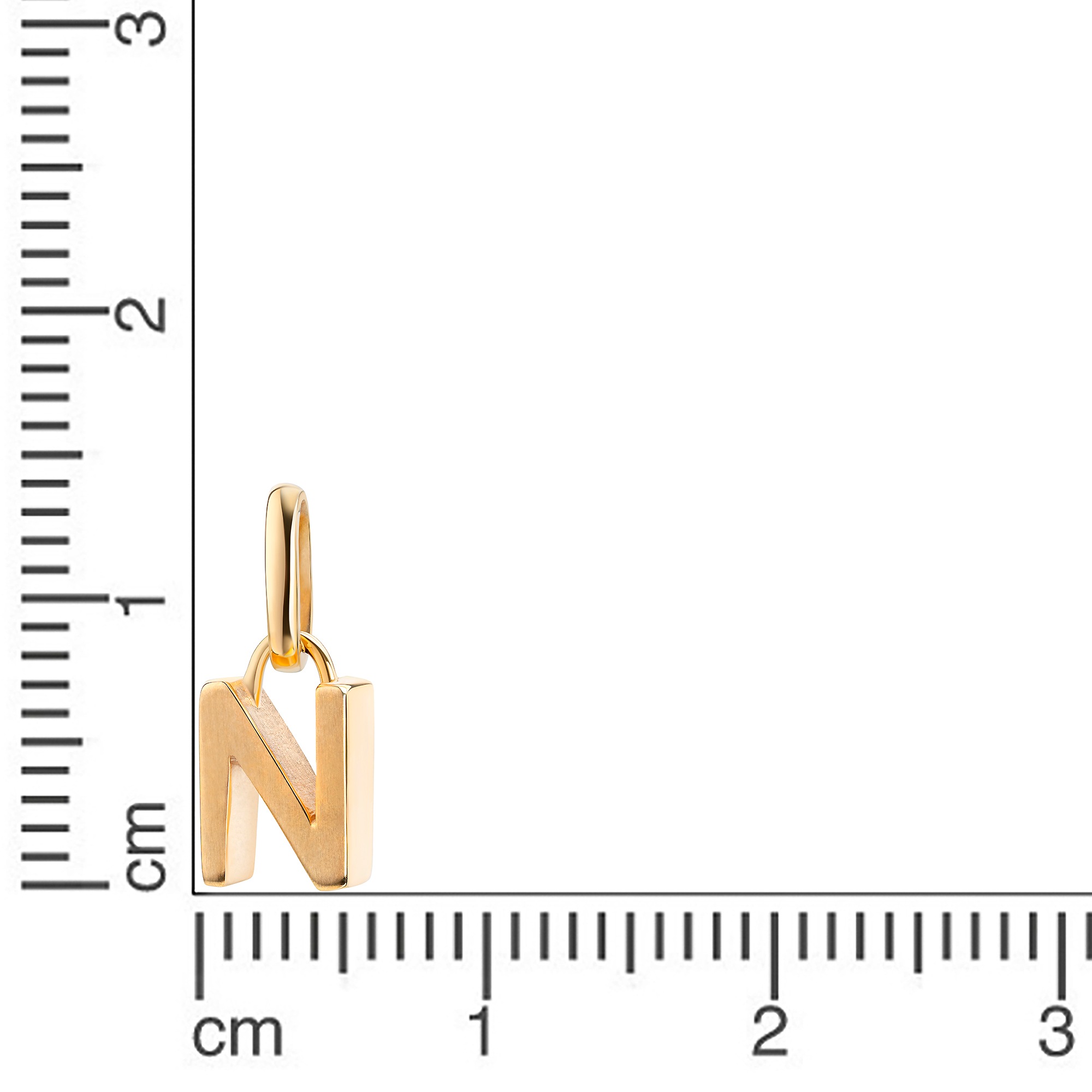 Firetti Kettenanhänger »Schmuck Geschenk Gold 333 Halsschmuck Anhänger Buchstabe Alphabet« ()