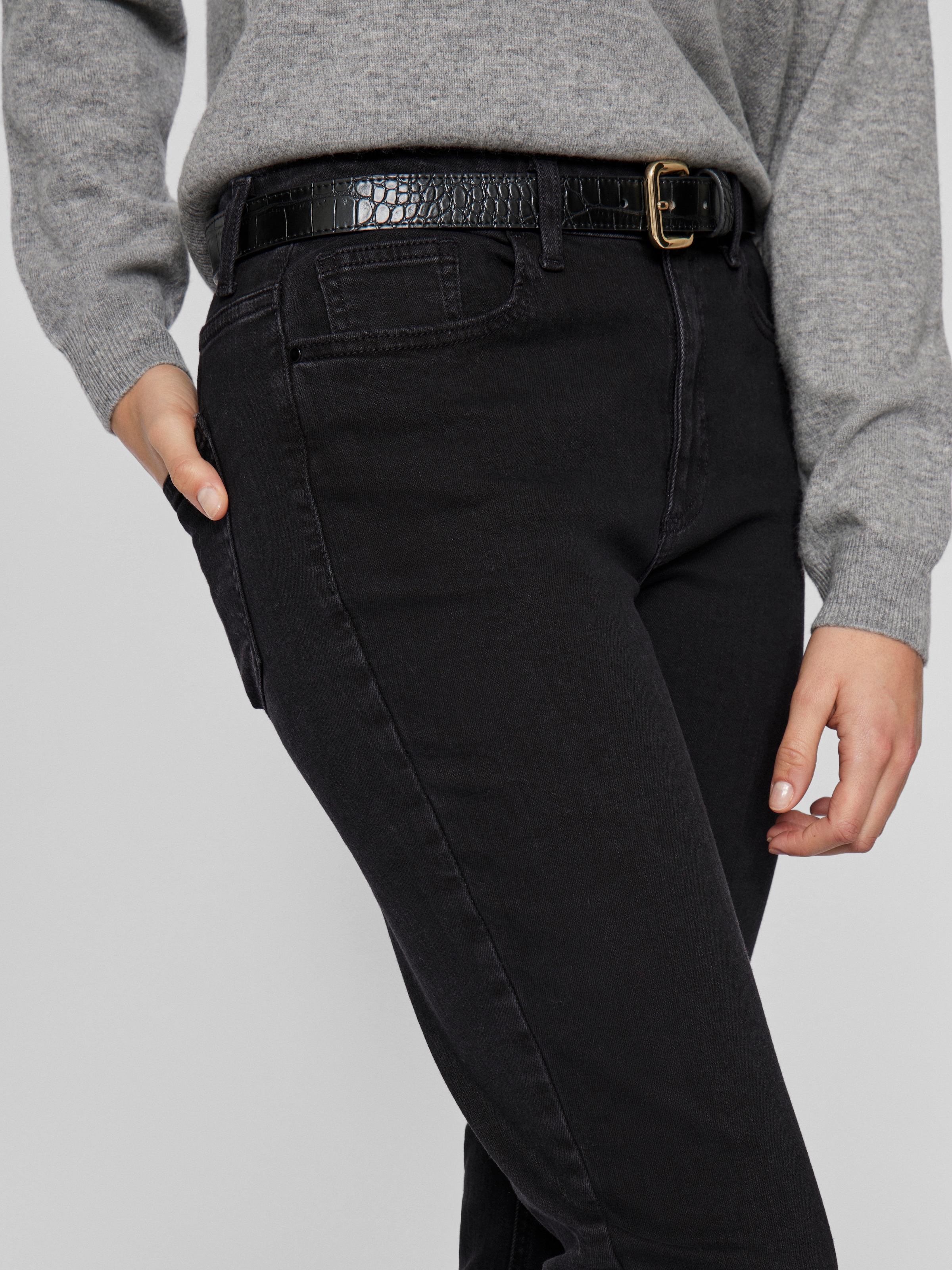 Vila Bootcut-Jeans »VIBETTY RW FLARED JEANS BLK OSC221-NOOS«