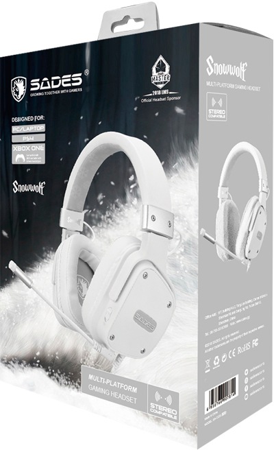 online jetzt abnehmbar »Snowwolf Gaming-Headset Mikrofon bei SA-722S«, OTTO Sades