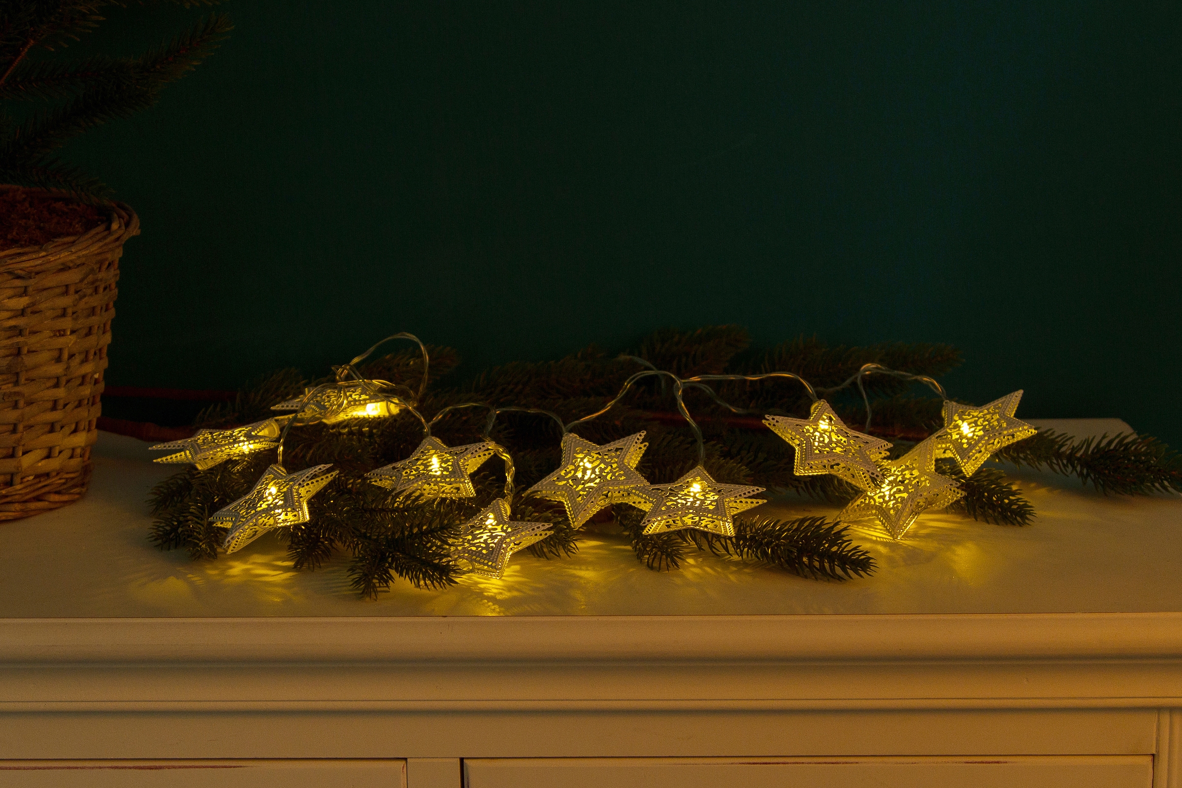 LED-Lichterkette Accessoires & mit OTTO mit LEDs, Sternen, Myflair »Weihnachtsdeko«, Länge 200 10 cm bei ca. Möbel