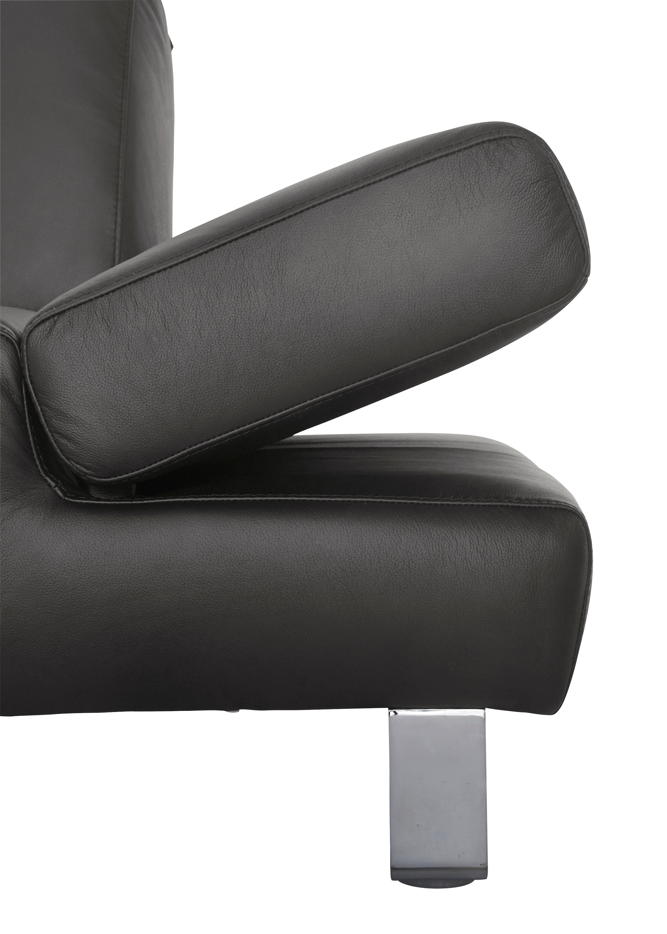 W.SCHILLIG 3-Sitzer »taboo Designsofa mit hohem Sitzkomfort«, mit Übertiefe, inklusive Armlehnenverstellung