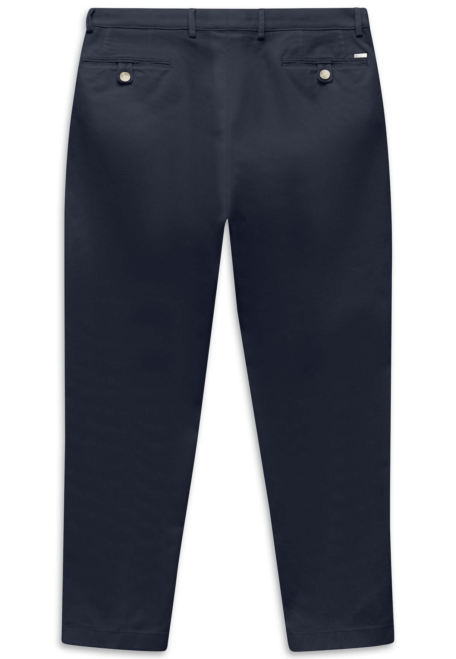 bugatti Bundfaltenhose »Tapered Fit«  aus Baumwoll-Stretch