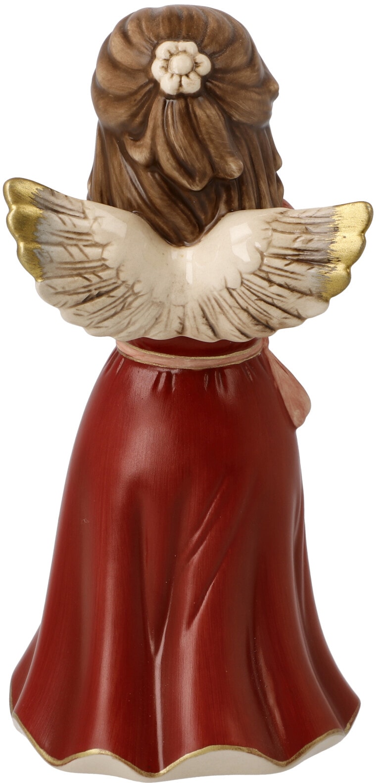 Goebel Engelfigur »Himmelsboten, Weihnachtsdeko rot«, Steingut, Engel - Wünsch Dir Was