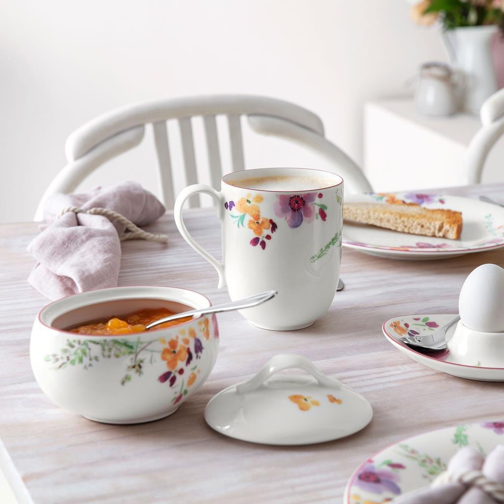 Villeroy & Boch Milch- und Zuckerset »Milch- und Zucker-Set Mariefleur Basic 2er Set bunt« Spülmaschinengeeignet, Mikrowellenfest