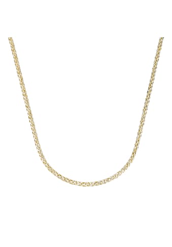 Goldkette »Kette in Zopfketten-Muster bicolor, Gold 585«