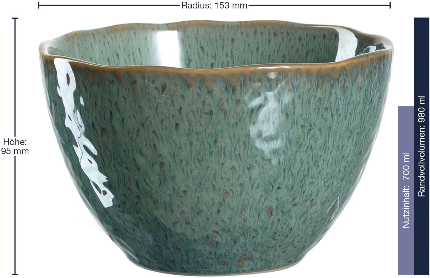 LEONARDO Schale »MATERA« 6 Stk. aus Keramik Ø 15,3 cm