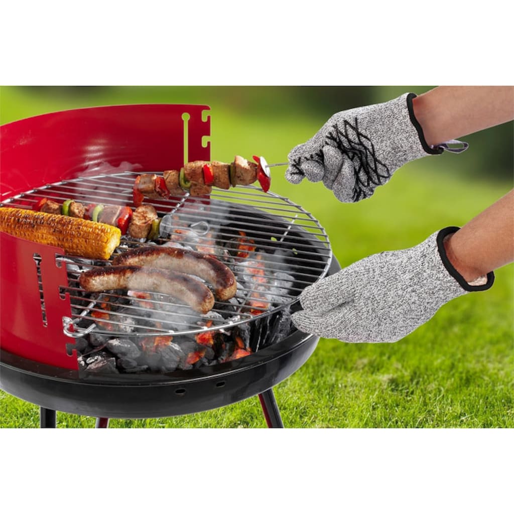 Maximex Grillhandschuhe »2in1«, (Set, 2 tlg.)