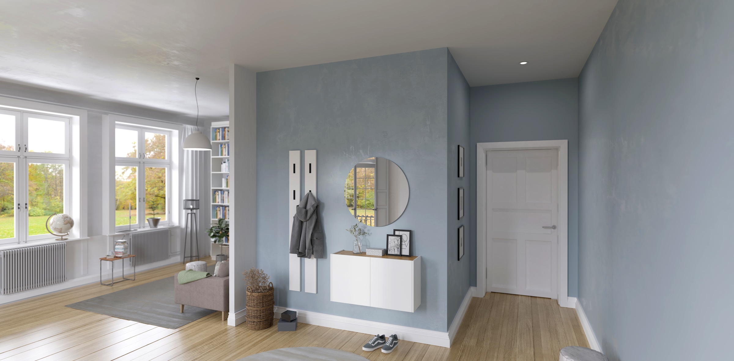 GERMANIA Schuhschrank »Libbiano« Flurschrank, Soft-close, verstellb. Böden, in 3 Höhen, 2- oder 3-türig