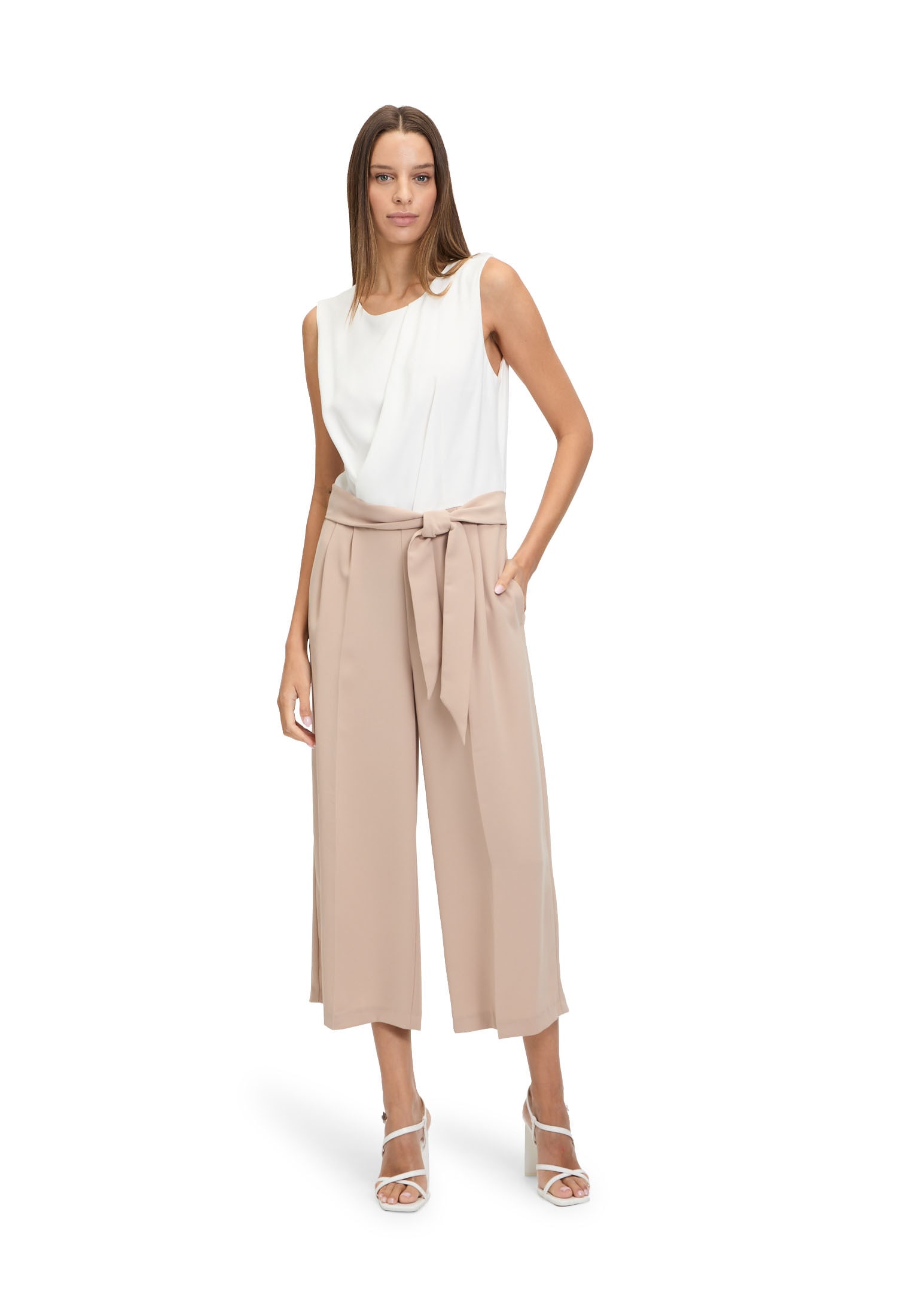 Betty&Co Jumpsuit »Jumpsuit ohne Arm«
