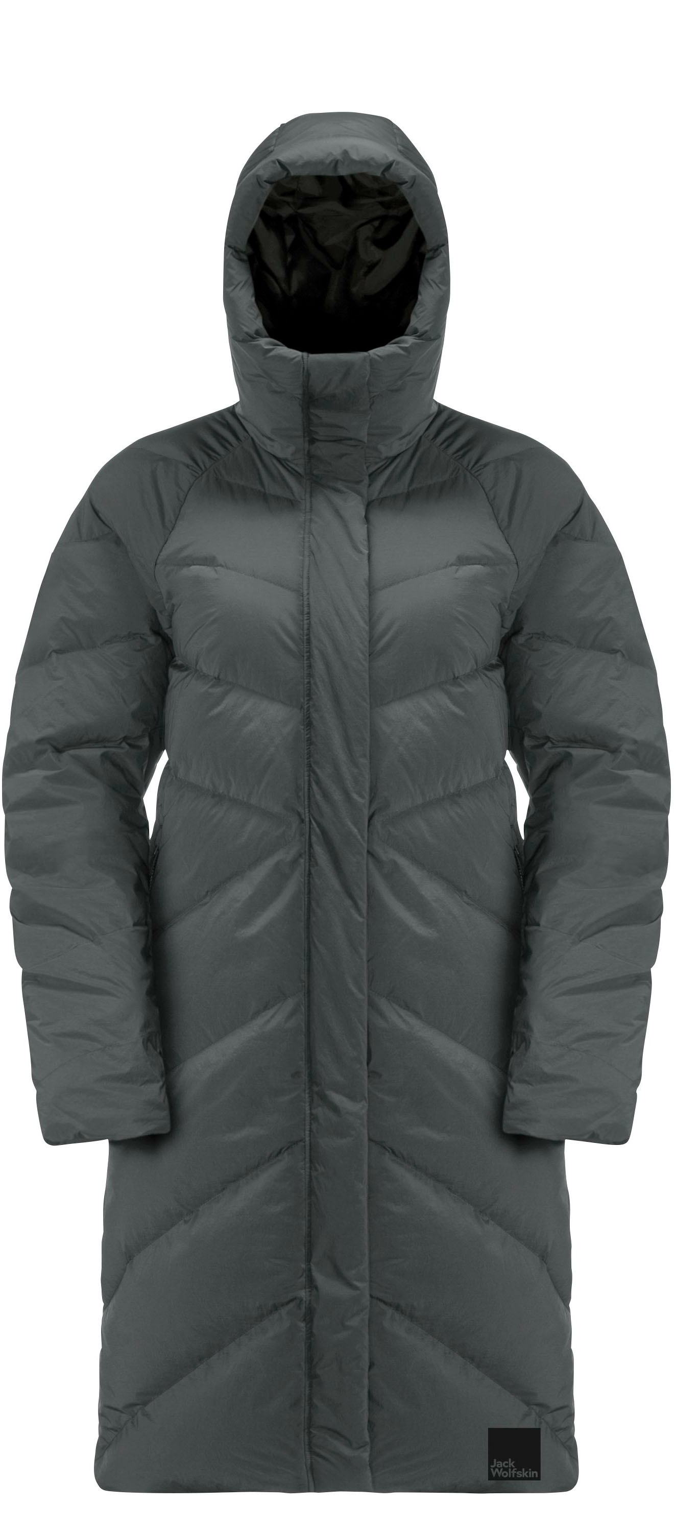 Jack Wolfskin Daunenmantel »MARIENPLATZ COAT W«, mit Kapuze