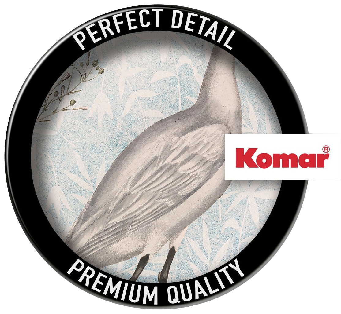 Komar Fototapete »Vlies selbstklebend - Spoonbill - Größe 125 x 125 cm«, bedruckt, Wohnzimmer, Schlafzimmer