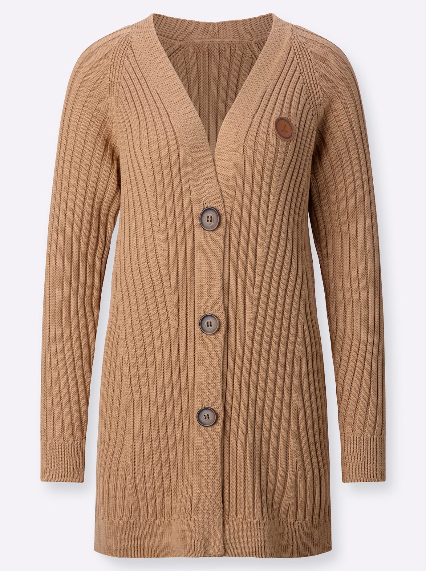 Casual Looks Longstrickjacke