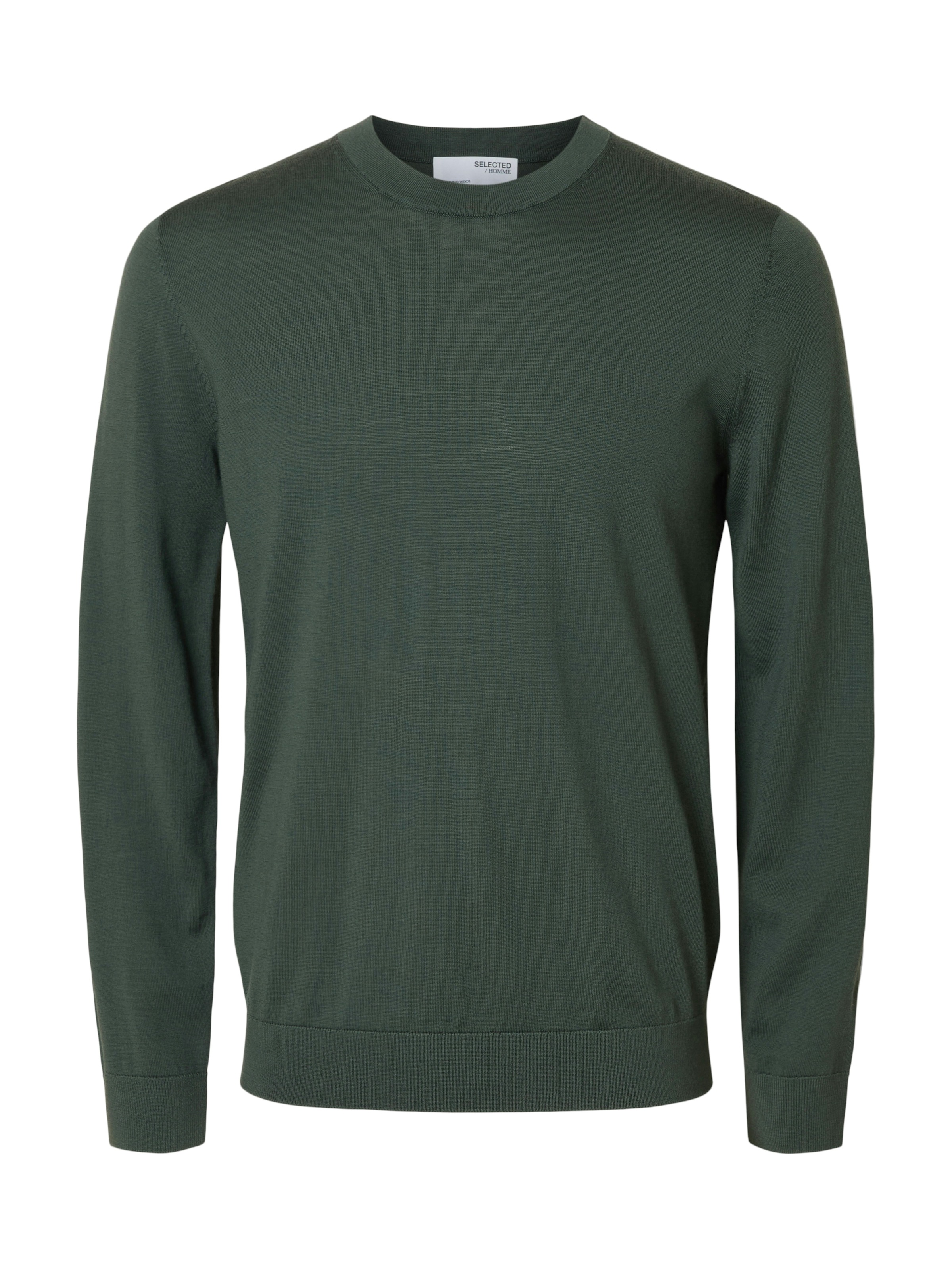 SELECTED HOMME Strickpullover »SLHTRAY LS KNIT MERINO CREW NECK NOOS«