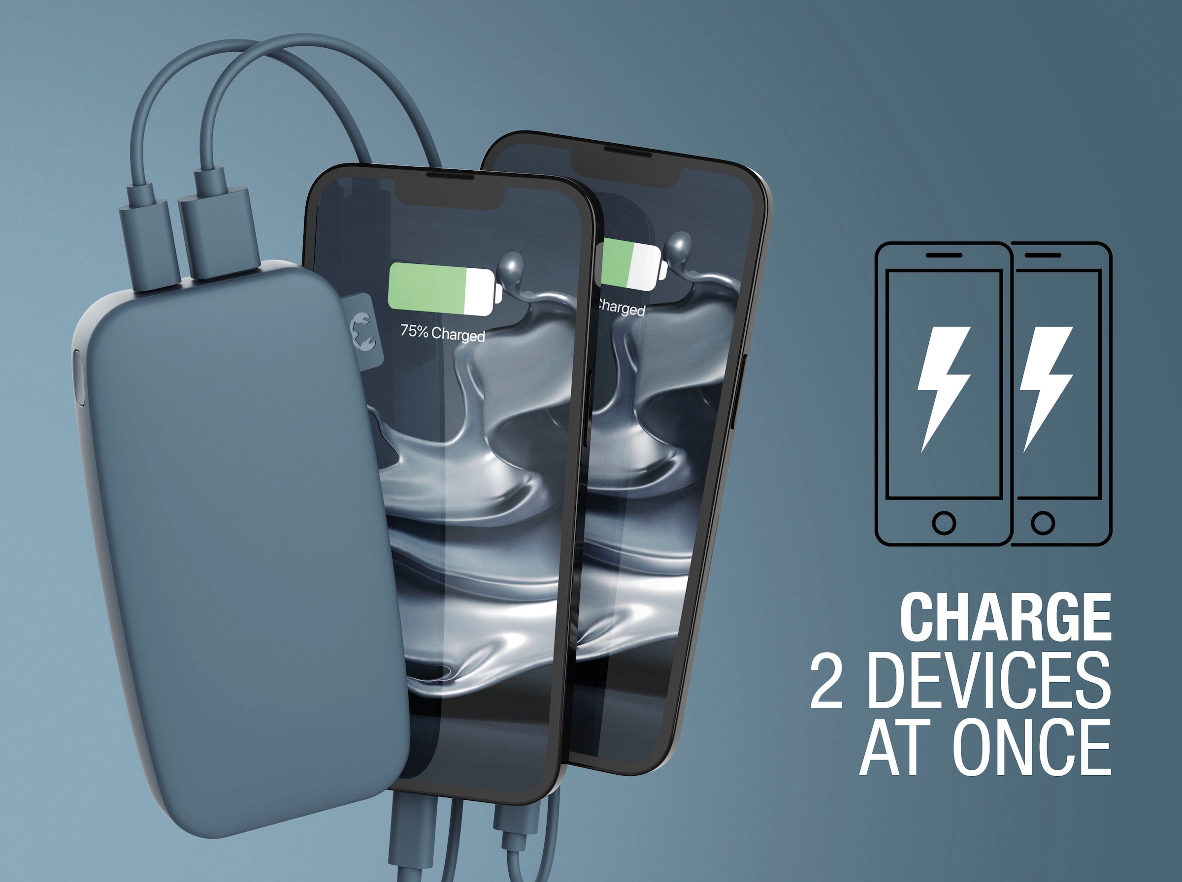 Fresh´n Rebel Powerbank »Power Pack 12000mAh mit USB-C, Ultra Fast Charge & 20W PD«