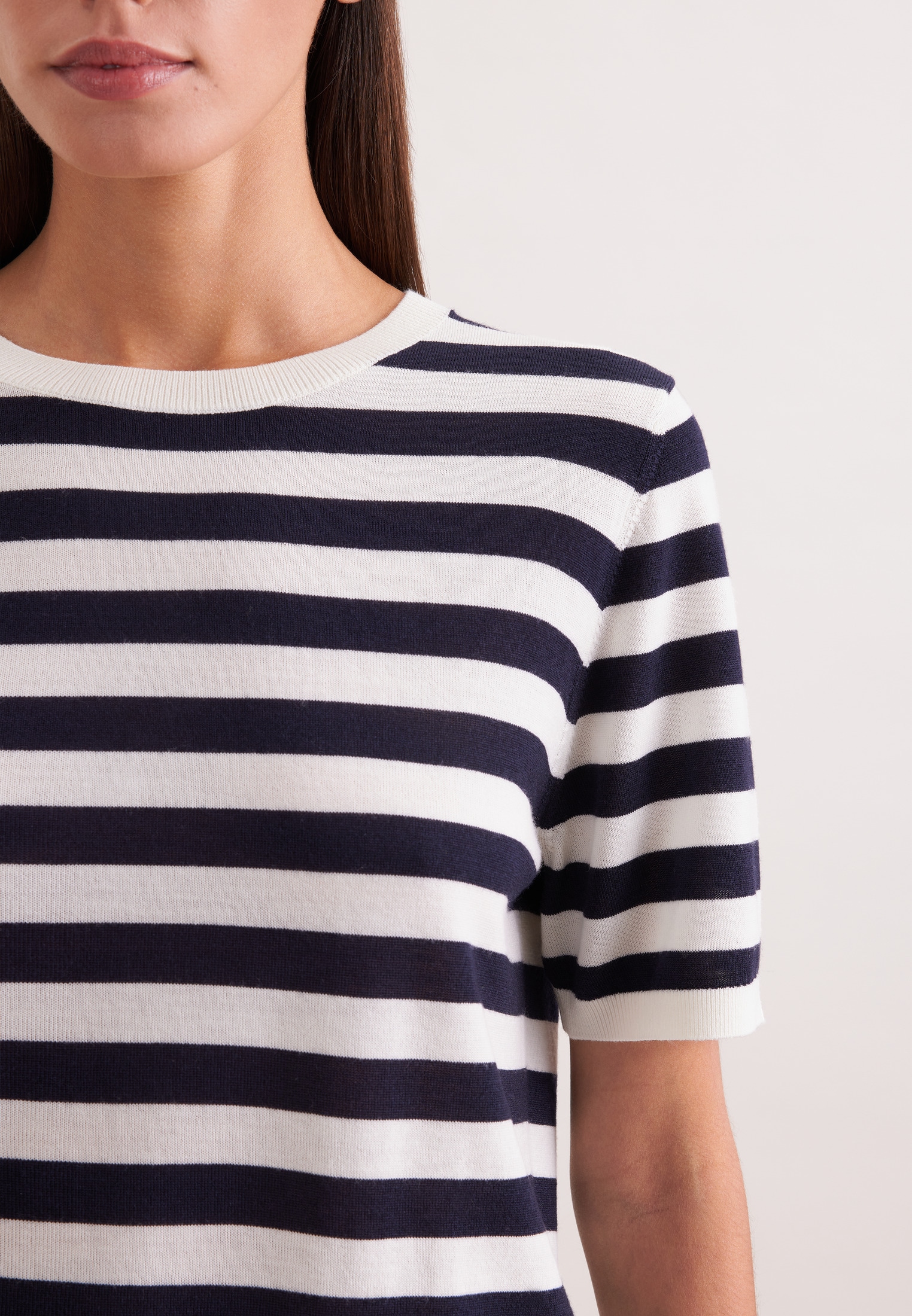 seidensticker Strickpullover Sweater Gestreift