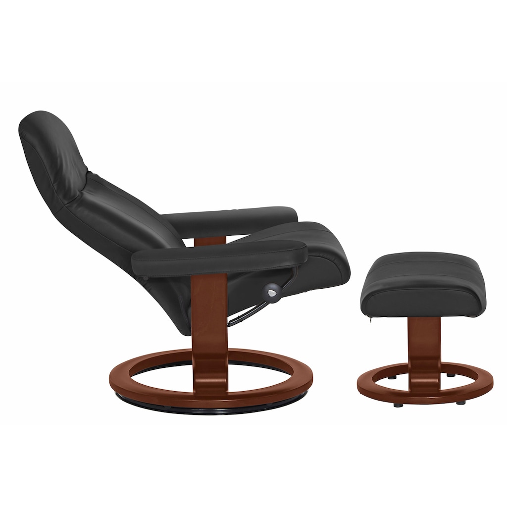 Stressless® Relaxsessel »Garda«, (Set, Relaxsessel mit Hocker)