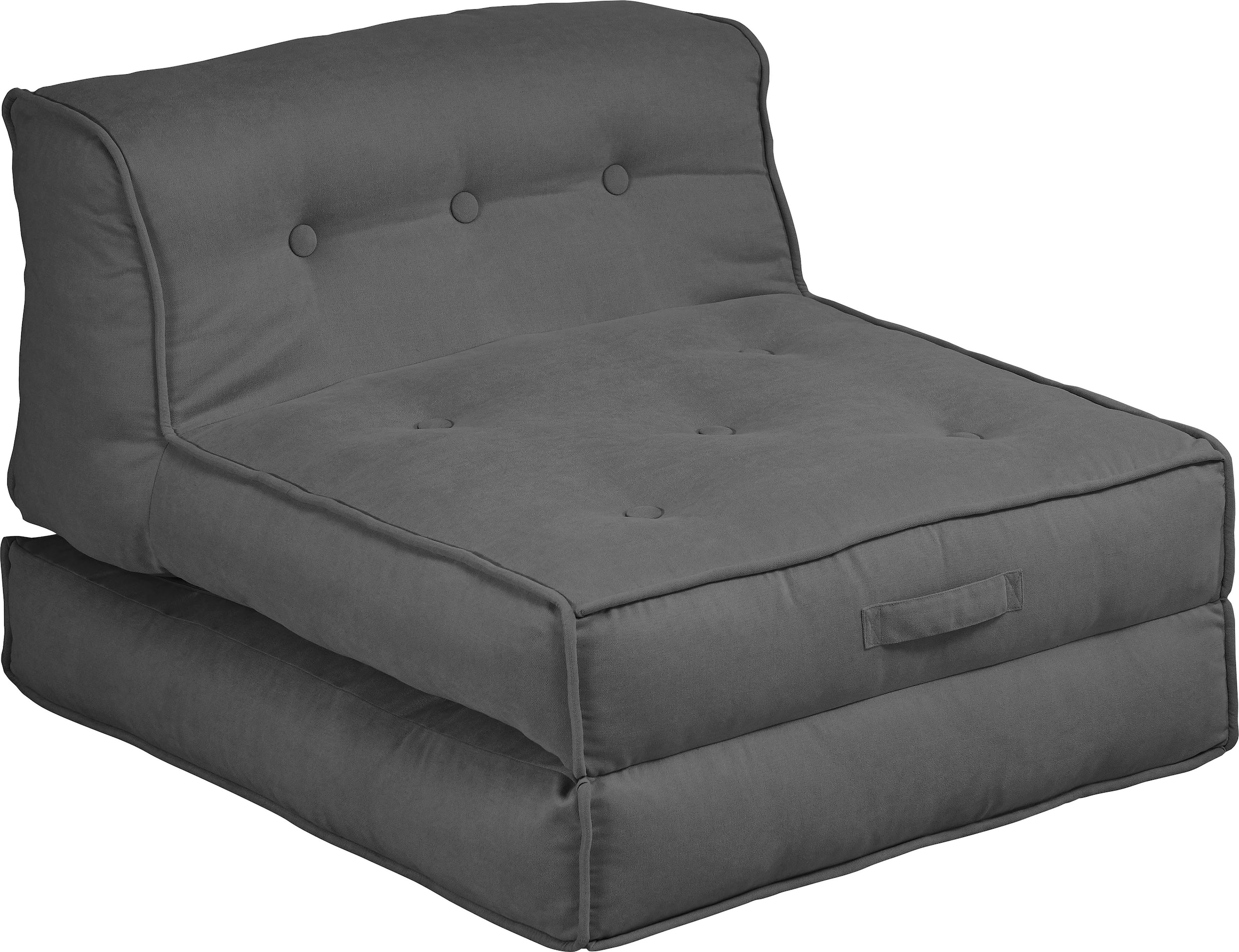 INOSIGN Sessel »Pia«, Loungesessel in 2 Größen, mit Schlaffunktion und  Pouf-Funktion. online bei OTTO