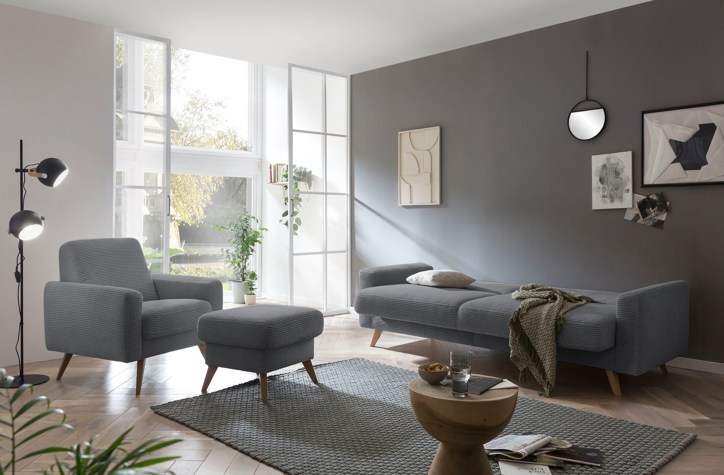exxpo - OTTO Shop im Online sofa Bettfunktion 3-Sitzer Bettkasten und Inklusive »Samso«, fashion