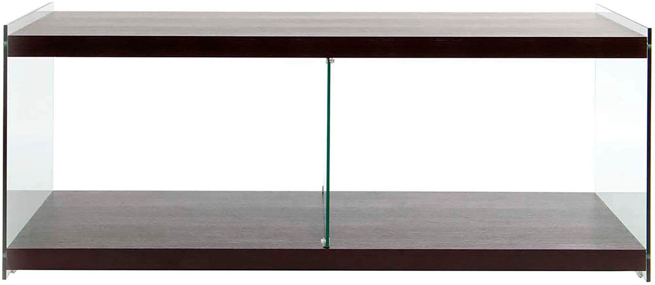 Kayoom TV-Schrank »TV-Tisch Elementary, eckige Form, viel Ablagefläche«, (1 St.), TV-Tisch, gehärtetes Glas, pflegeleicht