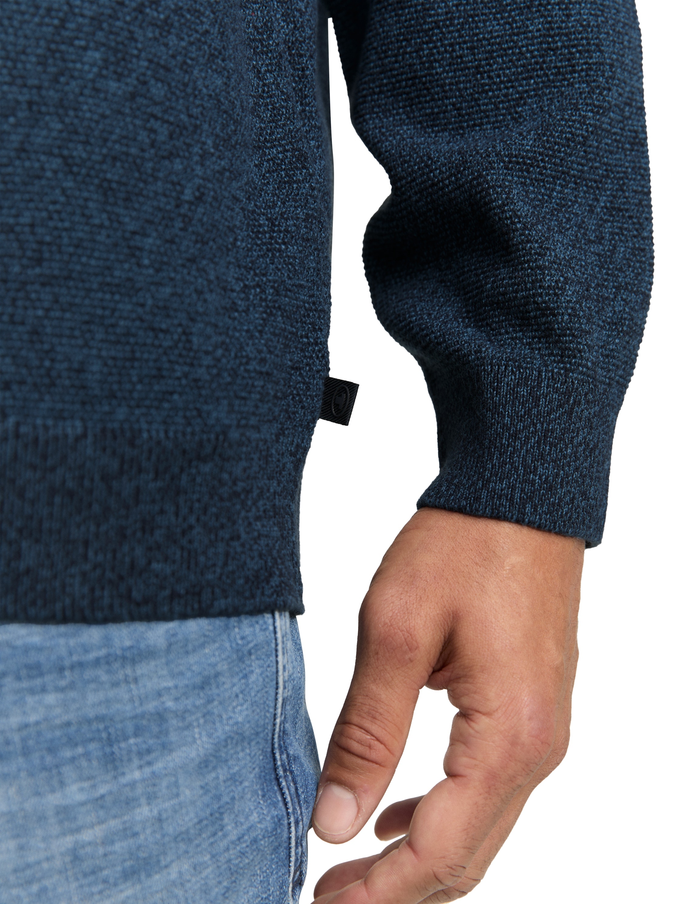 TOM TAILOR Strickpullover, mit Bündchen