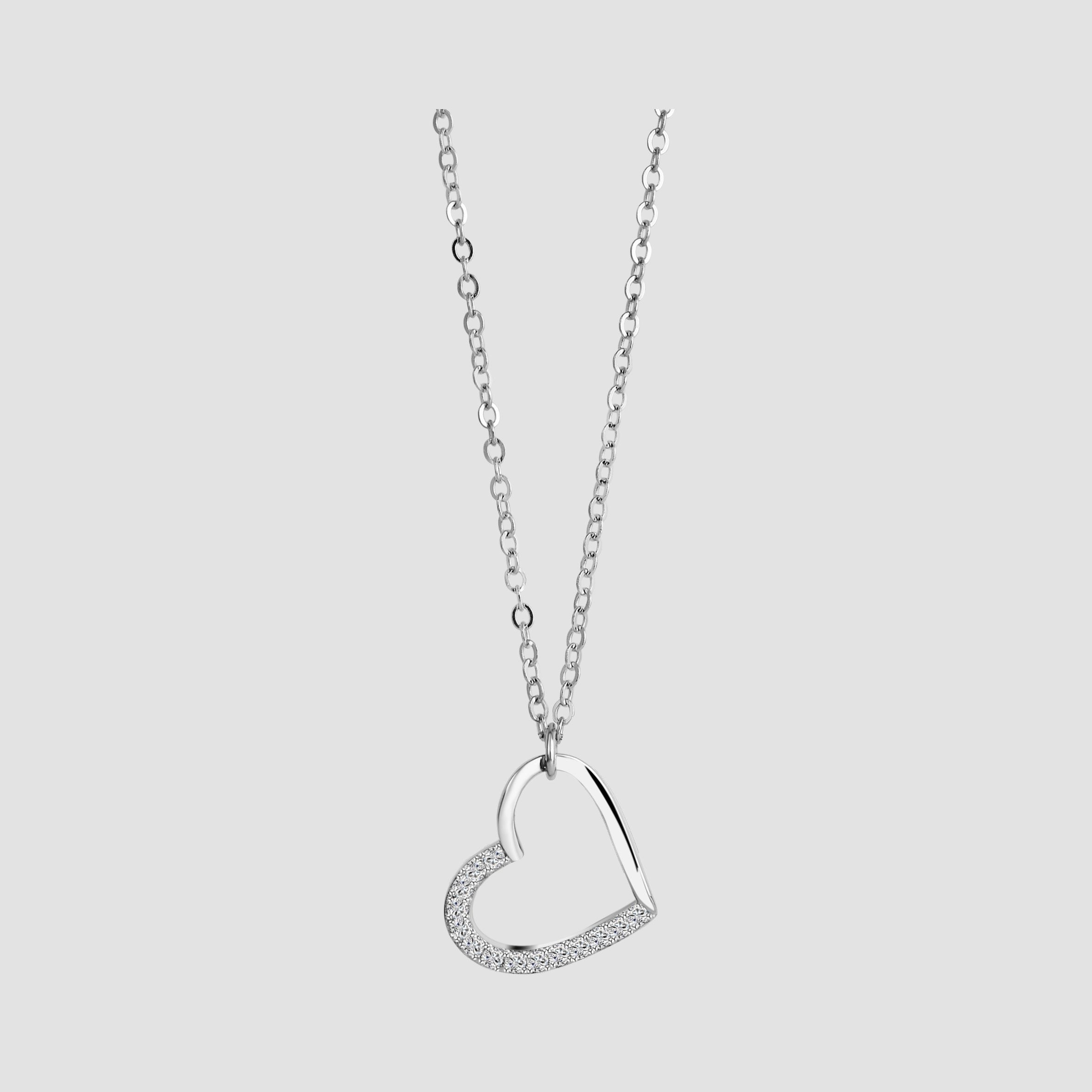 Adelia´s Kette ohne Anhänger »Damen Halskette mit Anhänger ¿ Herz aus 925 Silber«