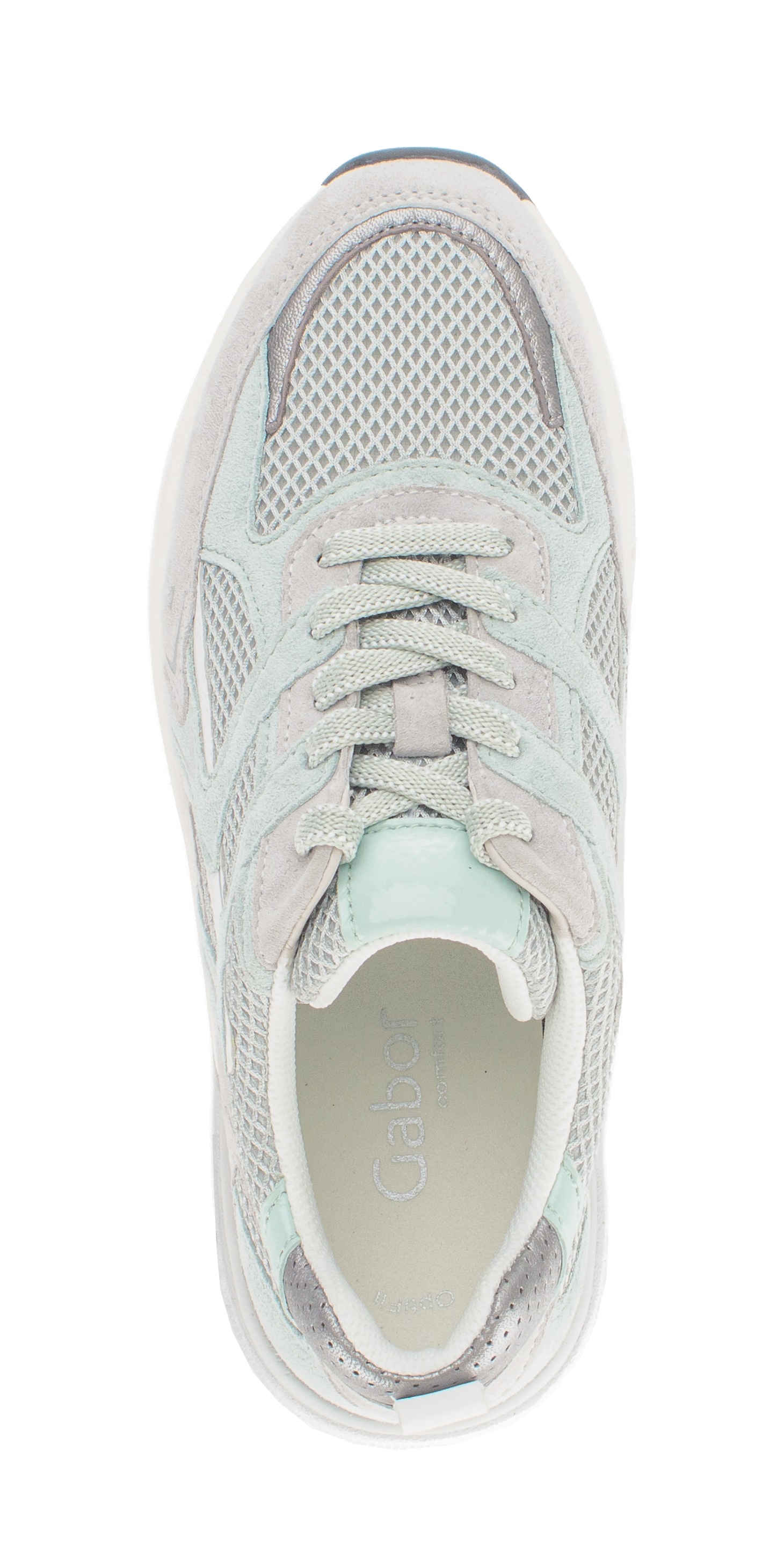 Gabor Keilsneaker »DAVOS«  , Freizeitschuh, Halbschuh, Schnürer in Komfortweite H (= sehr weit)