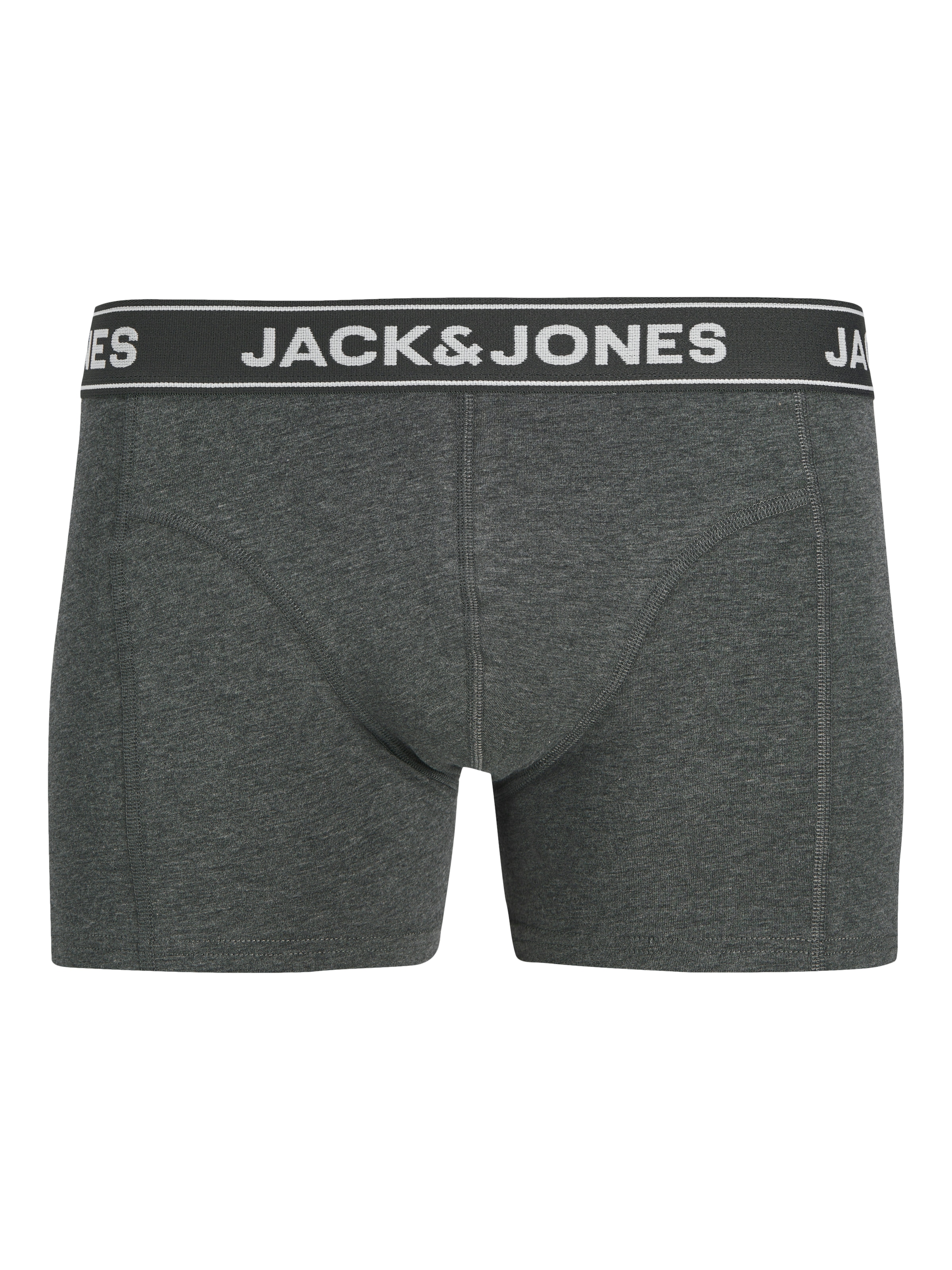 Jack & Jones Trunk »JACBLACK – Boxershorts mit Stretch, Jersey und mittlerer Taille« Packung, 3 Stk. unifarben, modisch, regular fit, Jersey